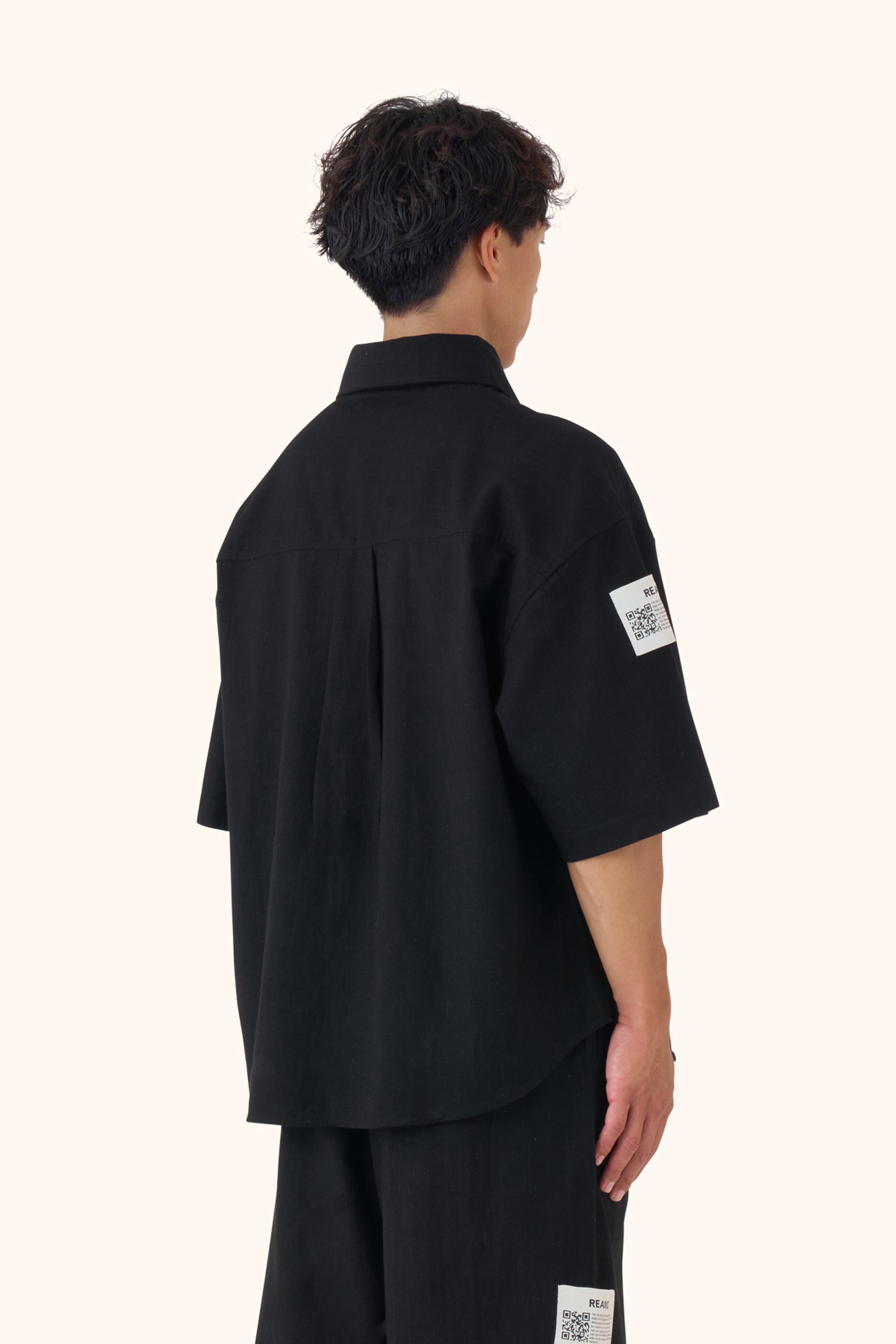 Ann Midnight Linen Shirt