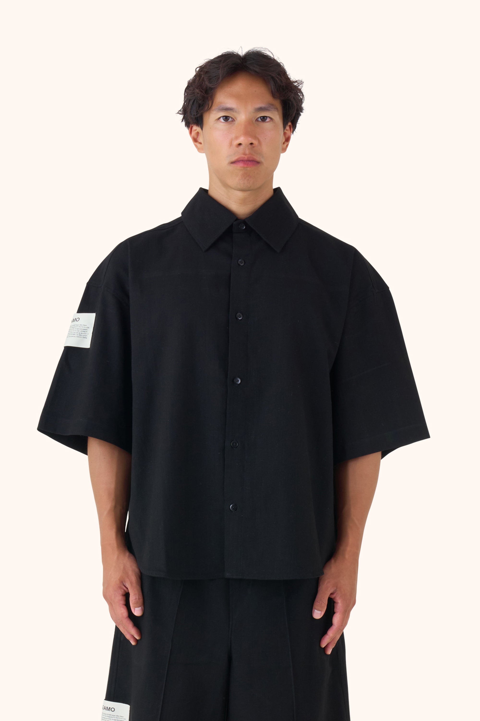 Ann Midnight Linen Shirt