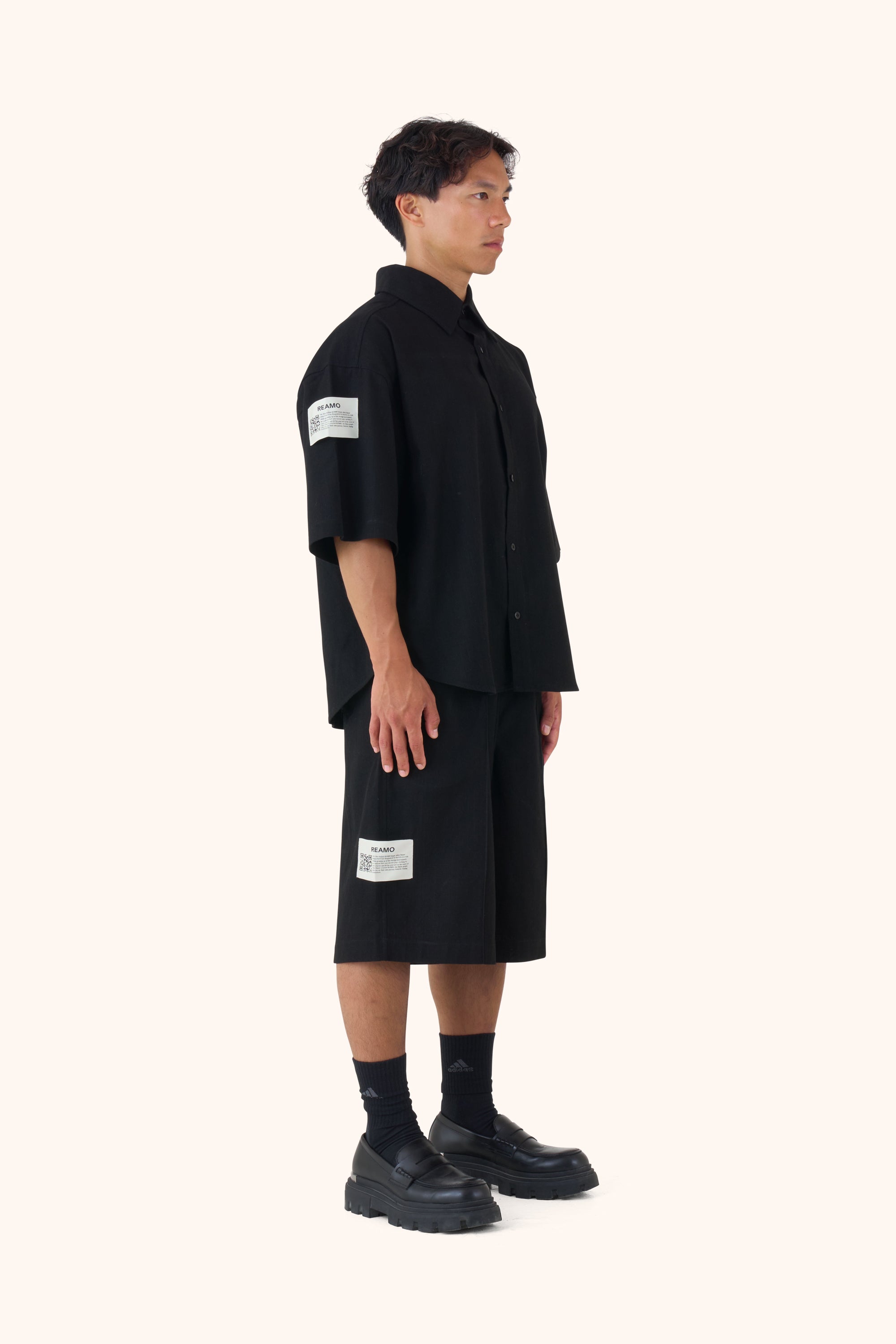 Ann Midnight Linen Shirt