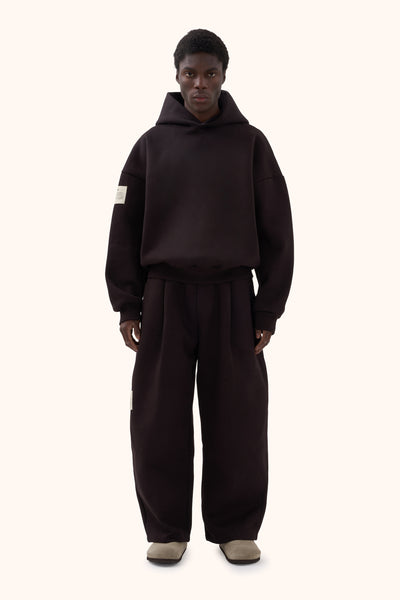 Asha Maroon Brown Hoodie V2