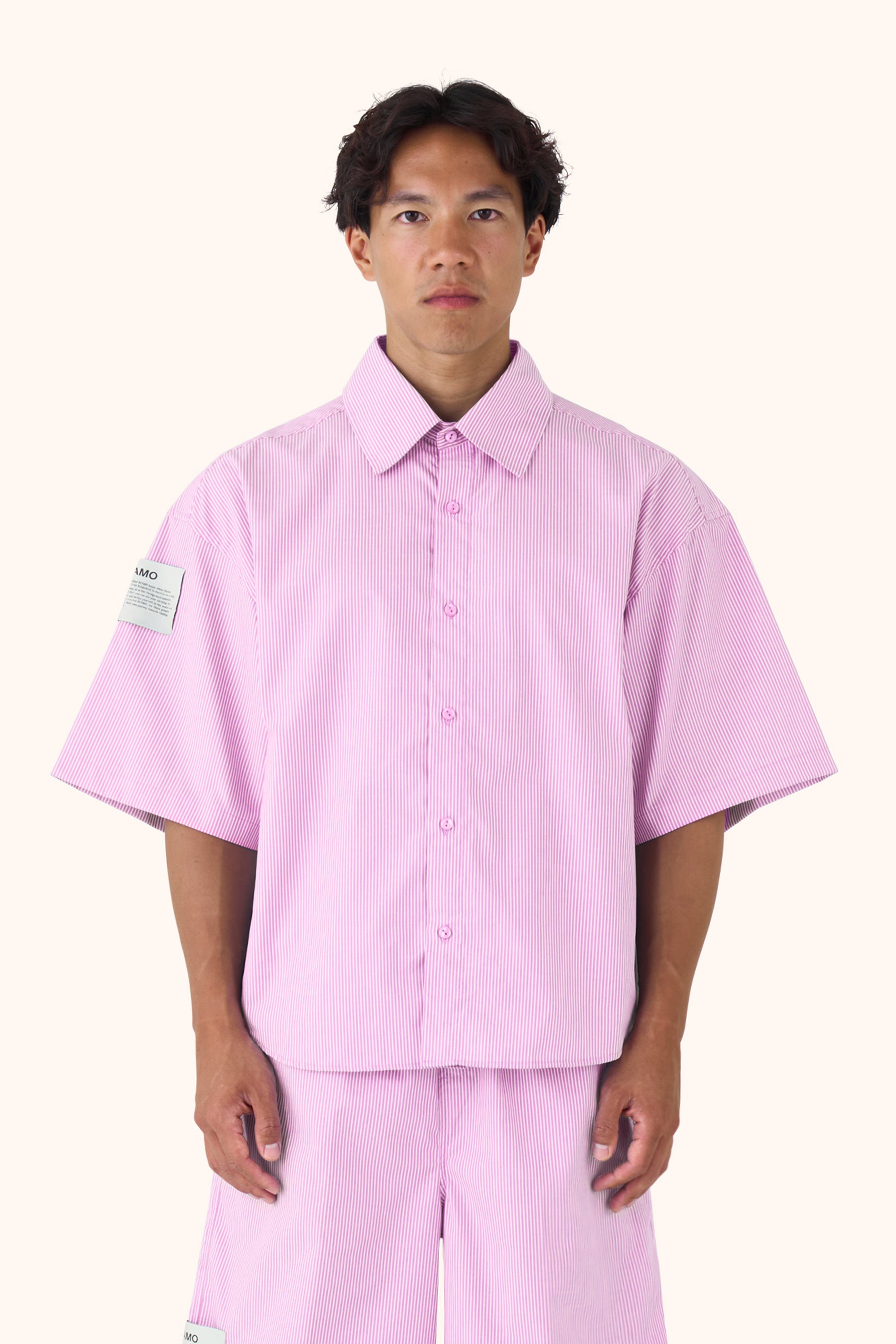 Ann Gum Pinstripe Shirt