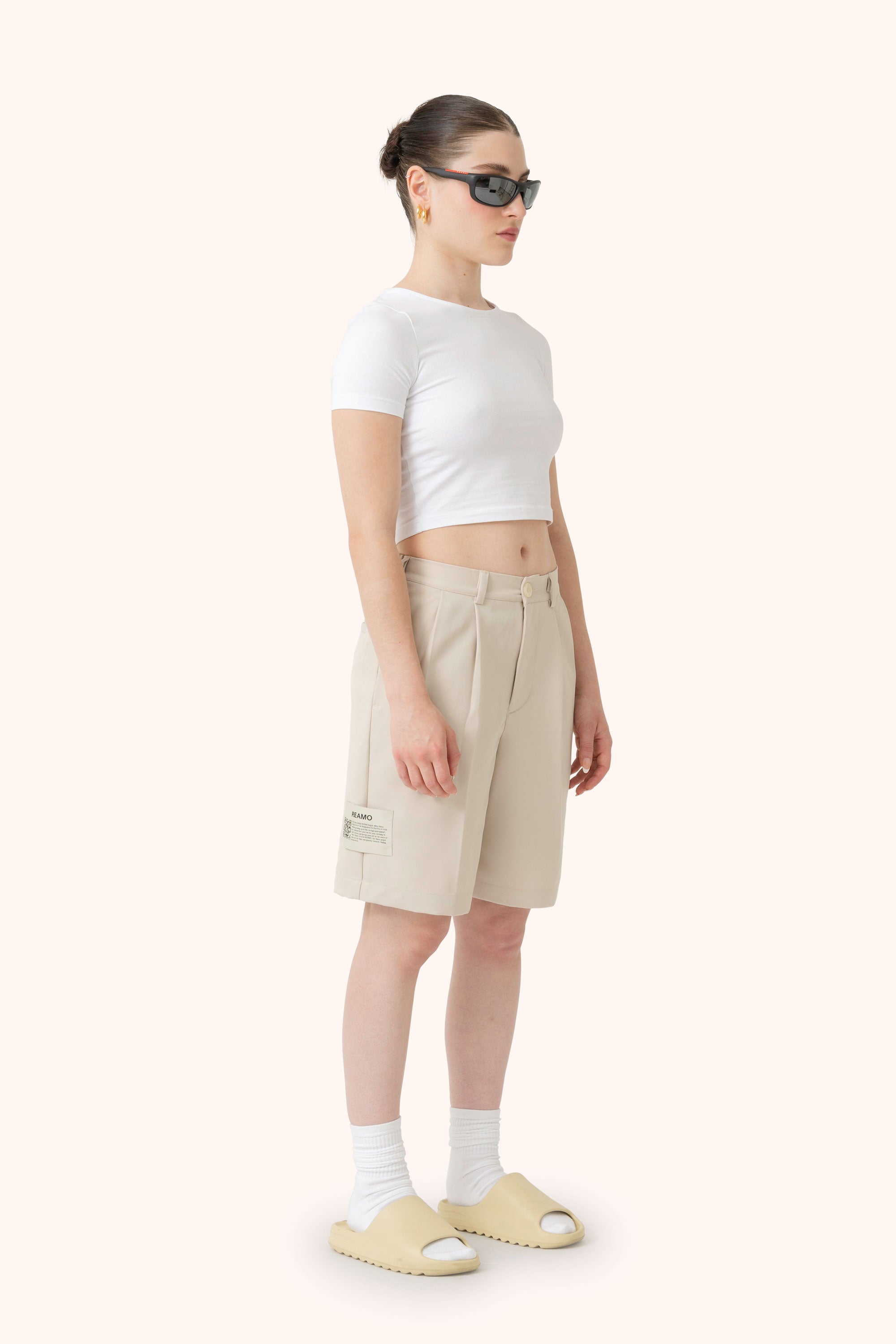 Ami Bone Shorts