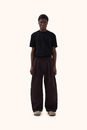Noon Maroon Brown Trousers
