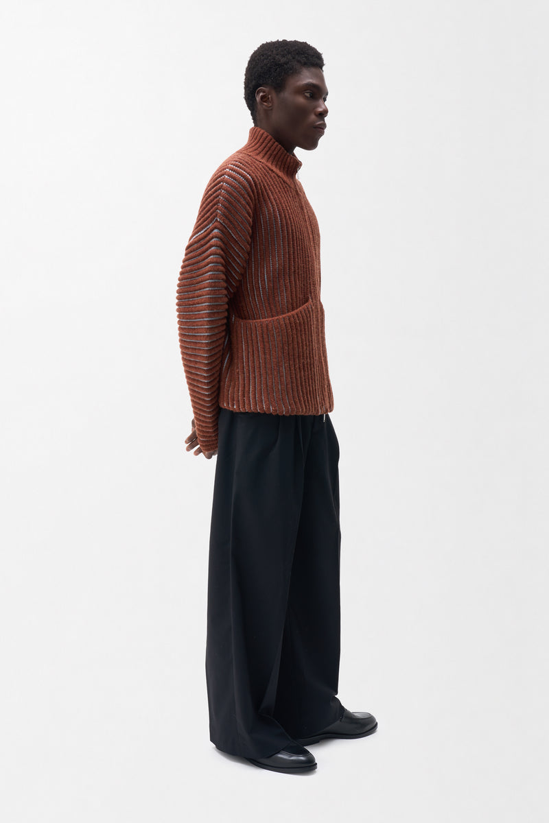 NIROB WOOL KNIT ZIPPER for men by REAMO – image 8 of 8