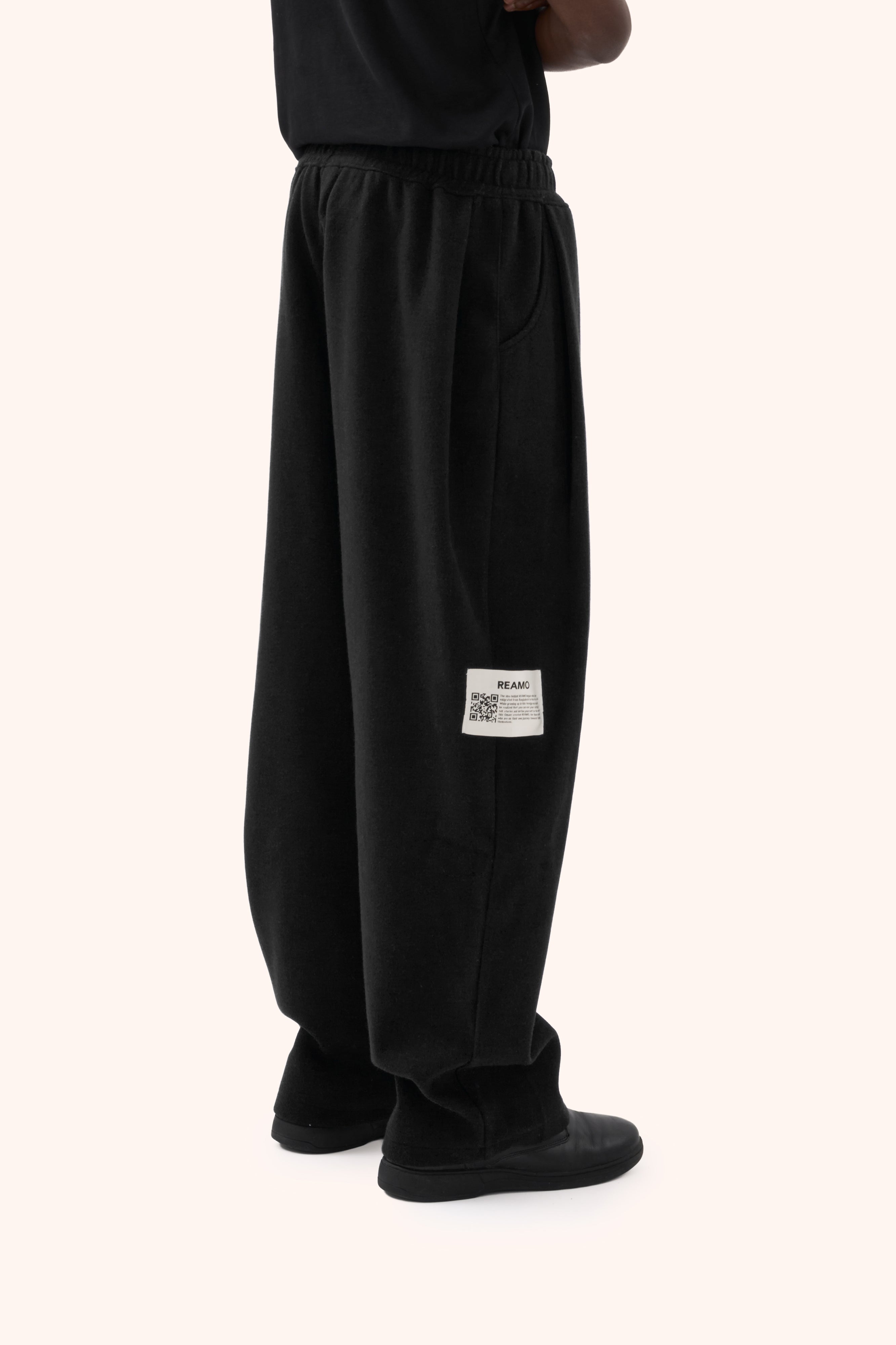 Sha Pleated Midnight Trousers