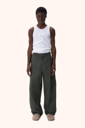 Dua Olive Green Trousers
