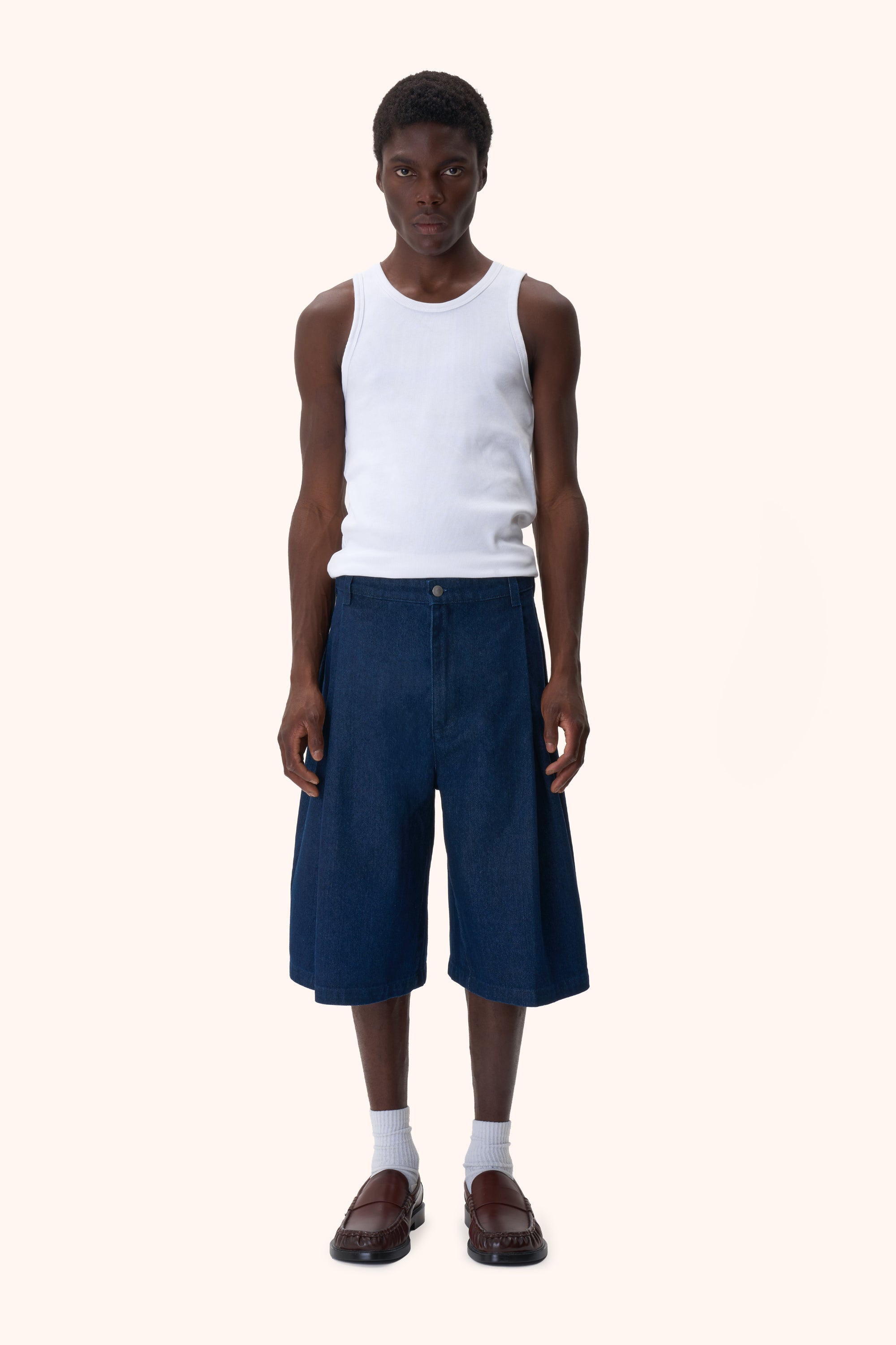 Dua Raw Denim Shorts