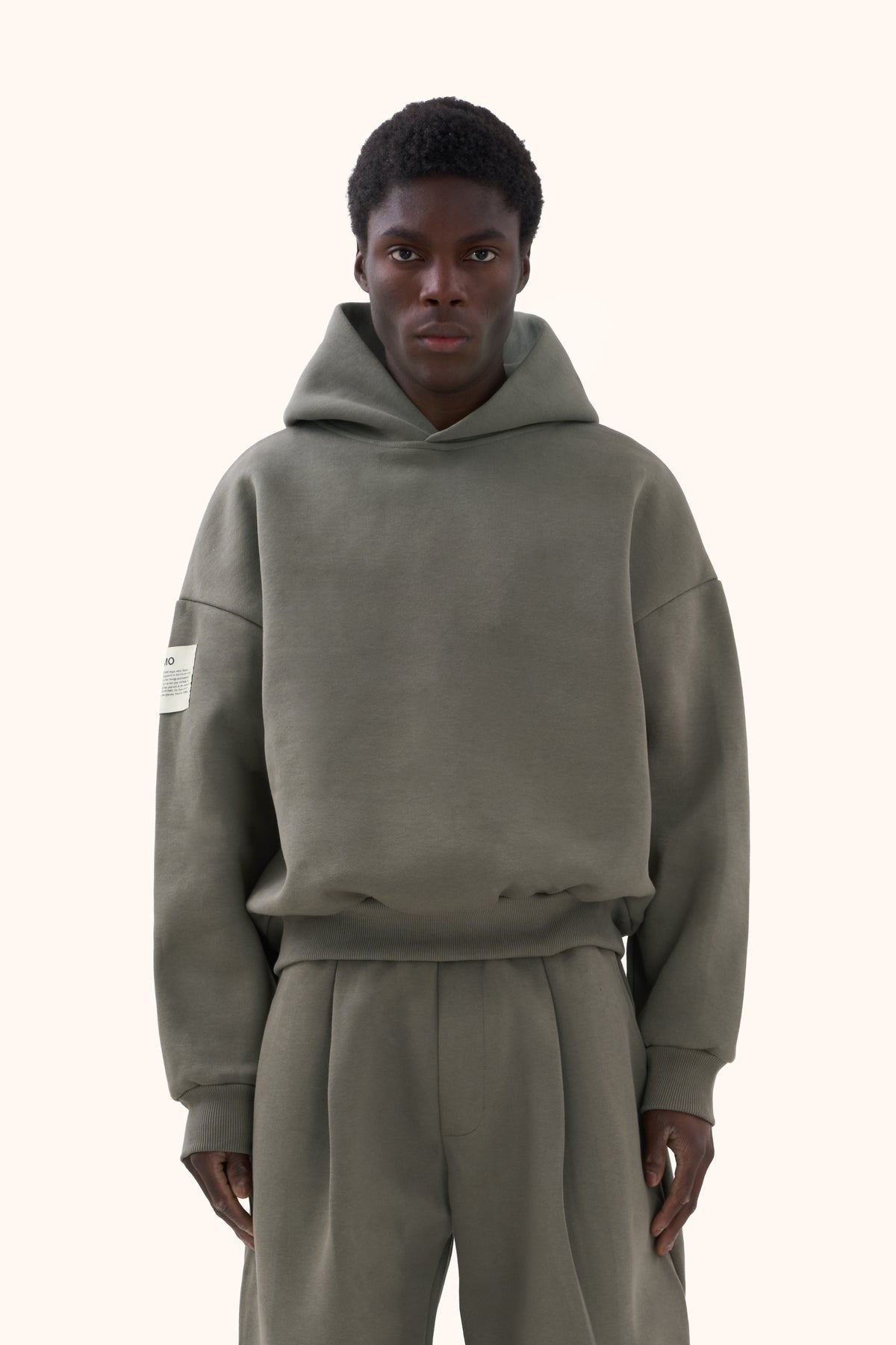 Asha Sage Grey Hoodie V2