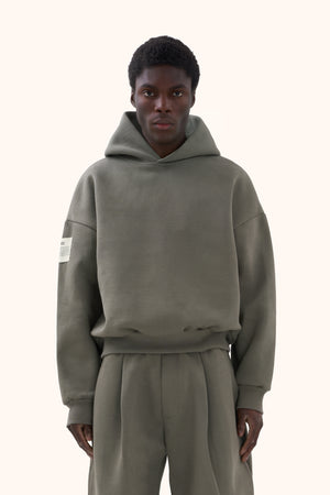 Asha Sage Grey Hoodie V2