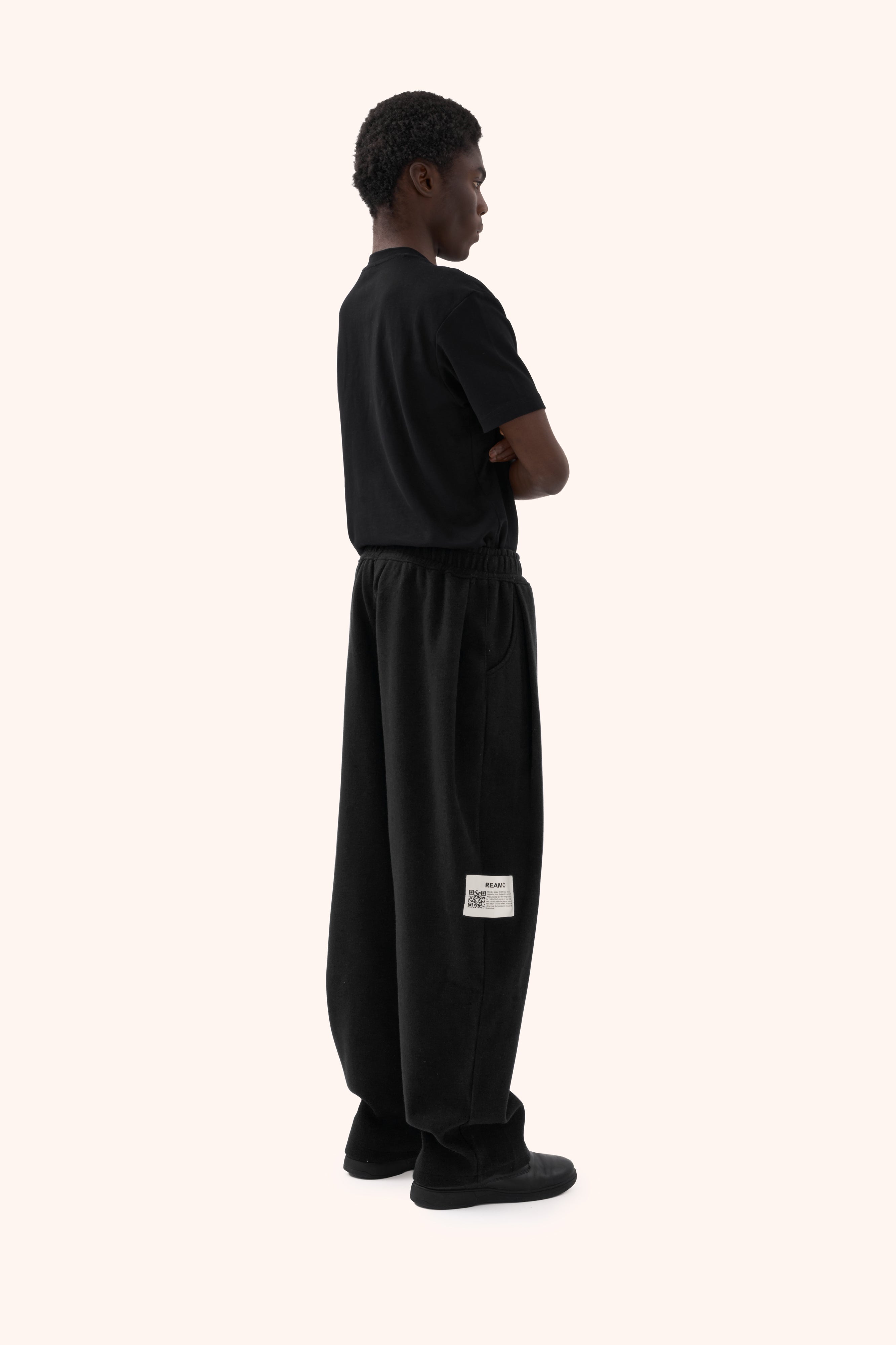 Sha Pleated Midnight Trousers
