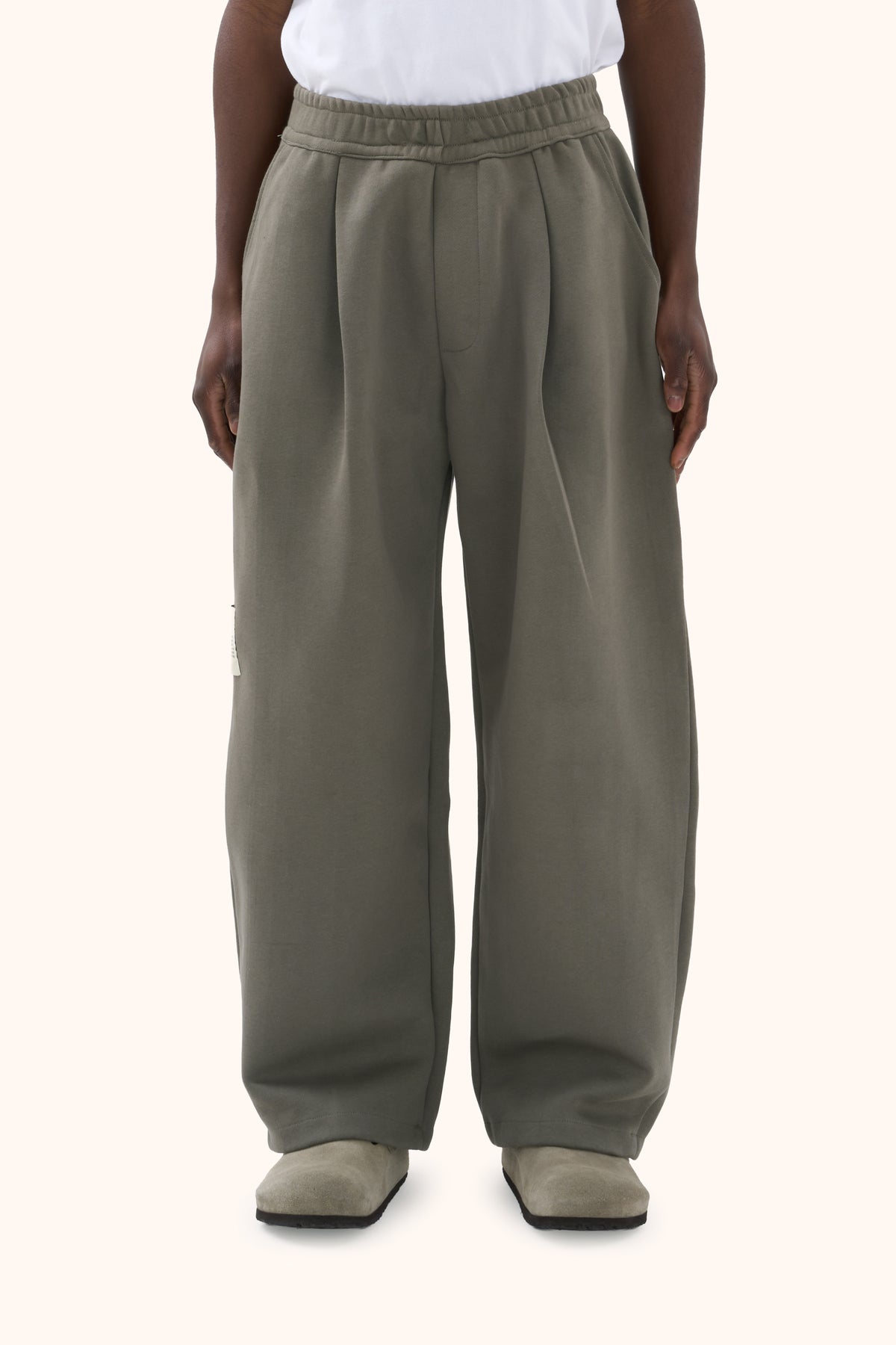 Noon Sage Grey Trousers