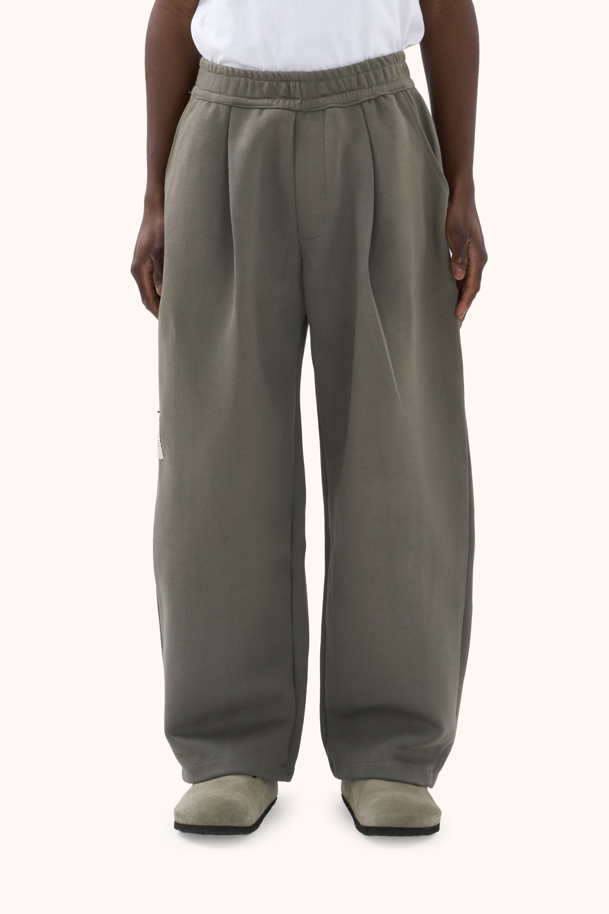 Noon Sage Grey Trousers