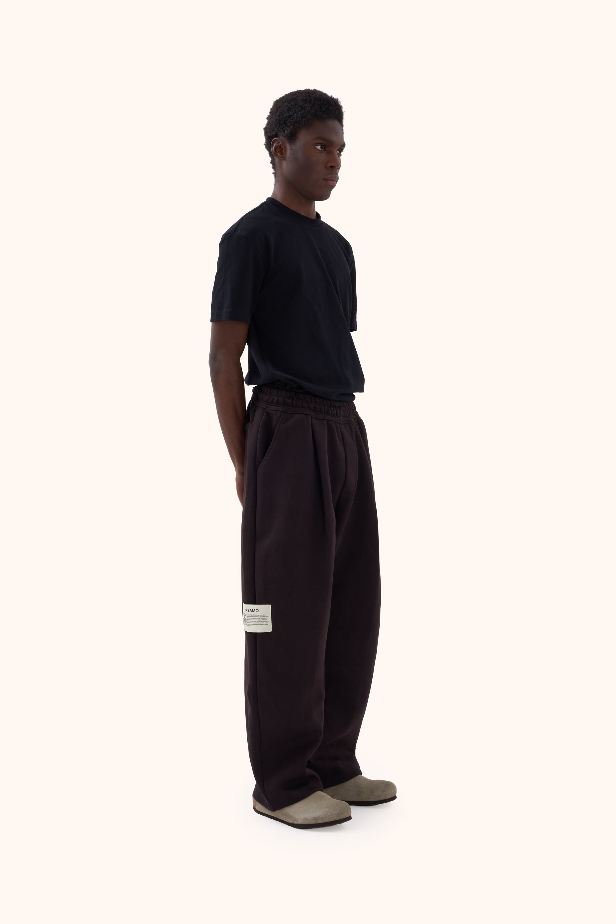 Noon Maroon Brown Trousers