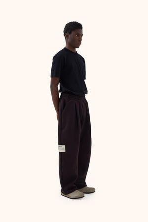 Noon Maroon Brown Trousers
