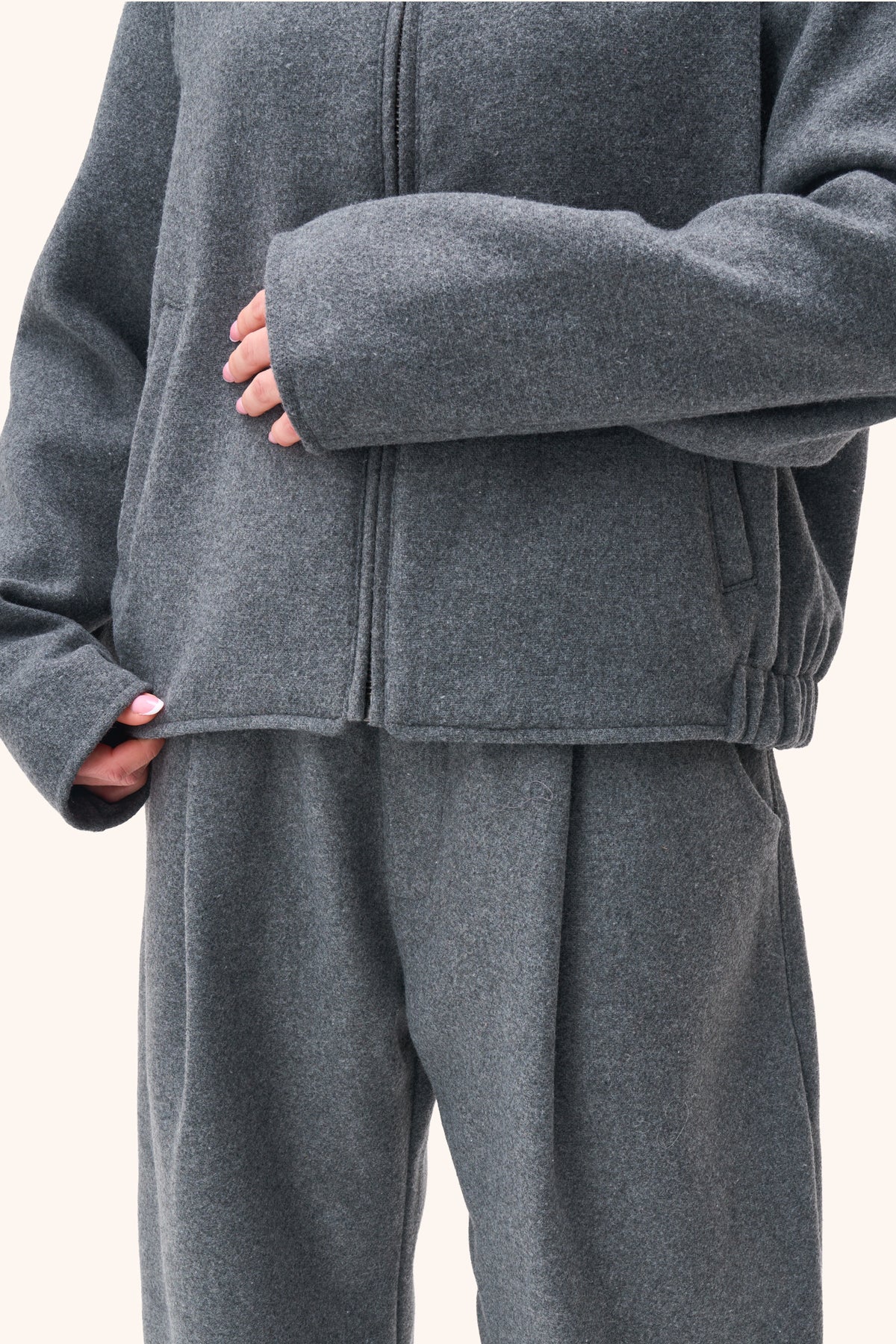 Nara Mineral Grey Jacket