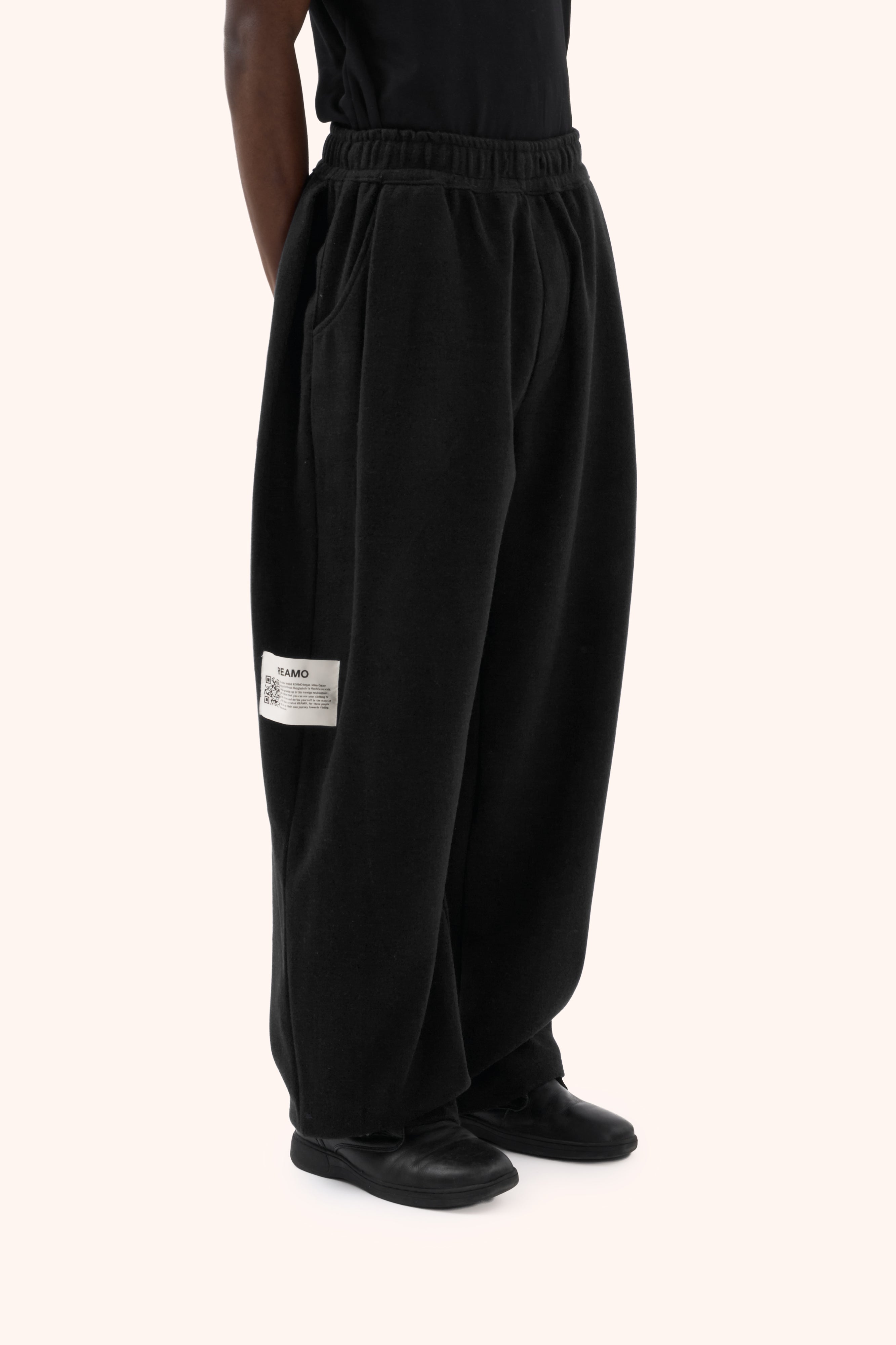 Sha Pleated Midnight Trousers