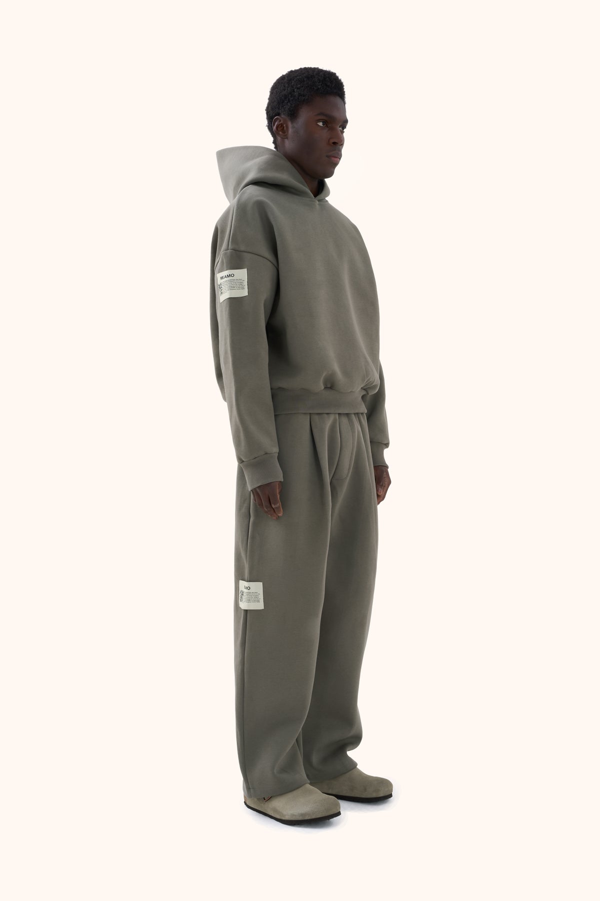 Asha Sage Grey Hoodie V2