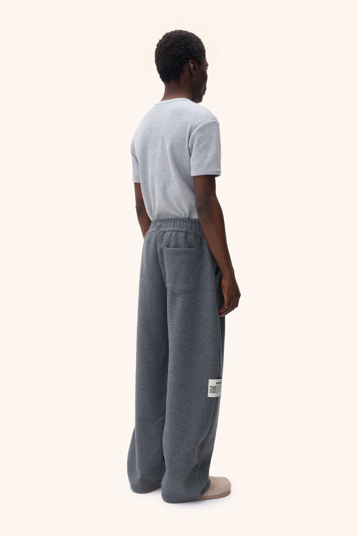 Nara Mineral Grey Trousers – REAMO Vienna, image 3