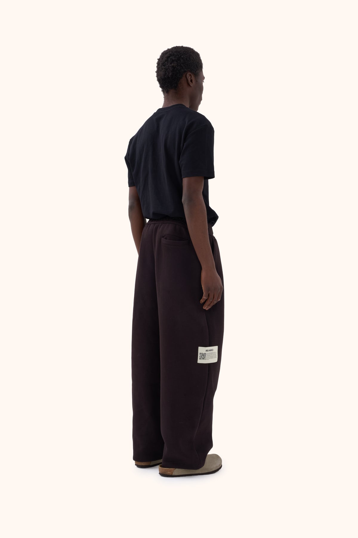 Noon Maroon Brown Trousers