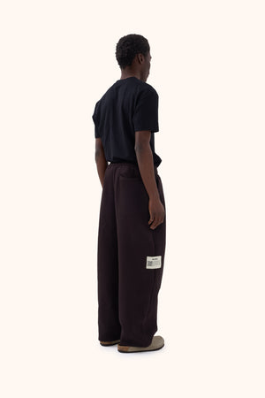 Noon Maroon Brown Trousers