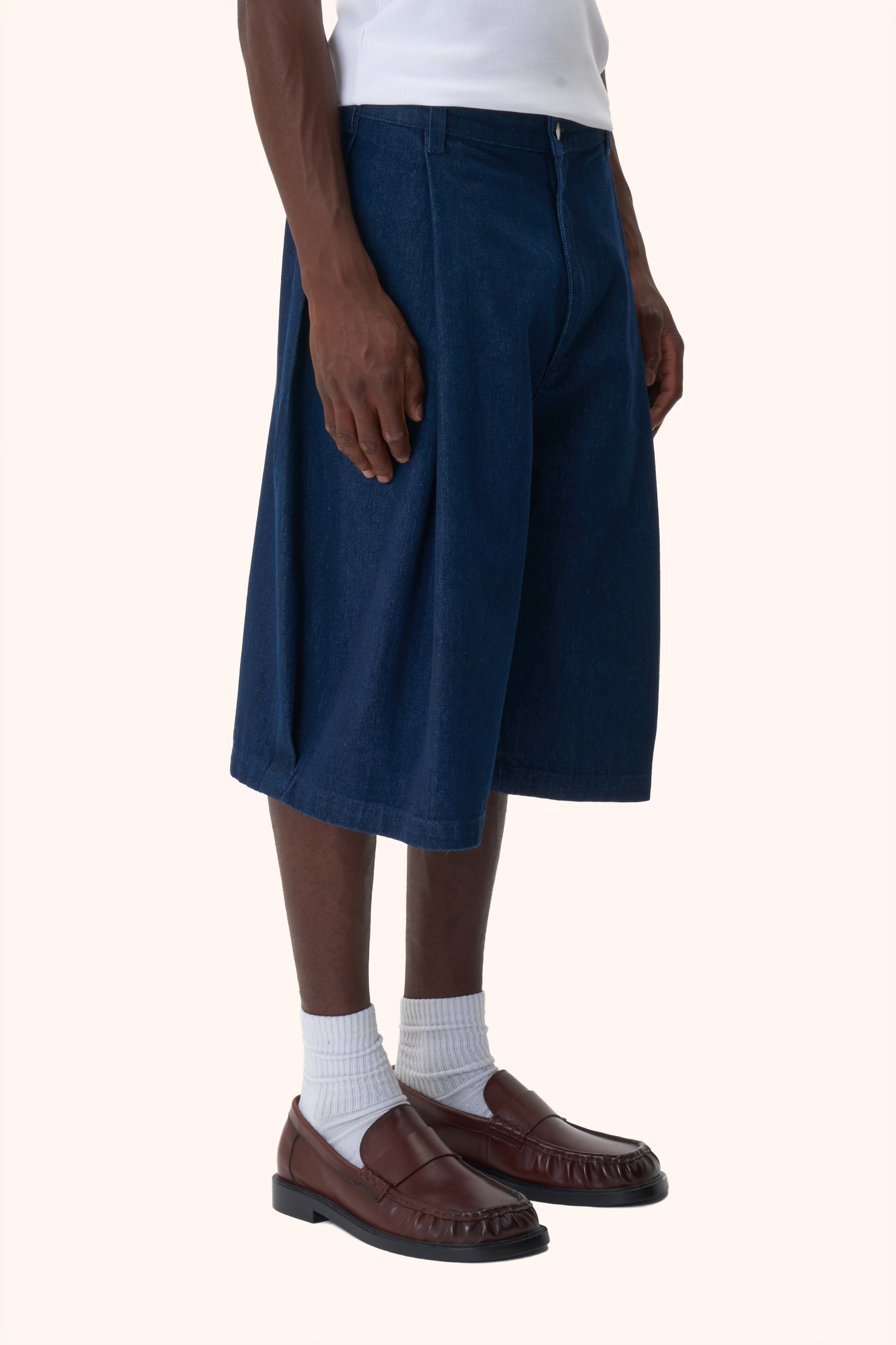 Dua Raw Denim Shorts