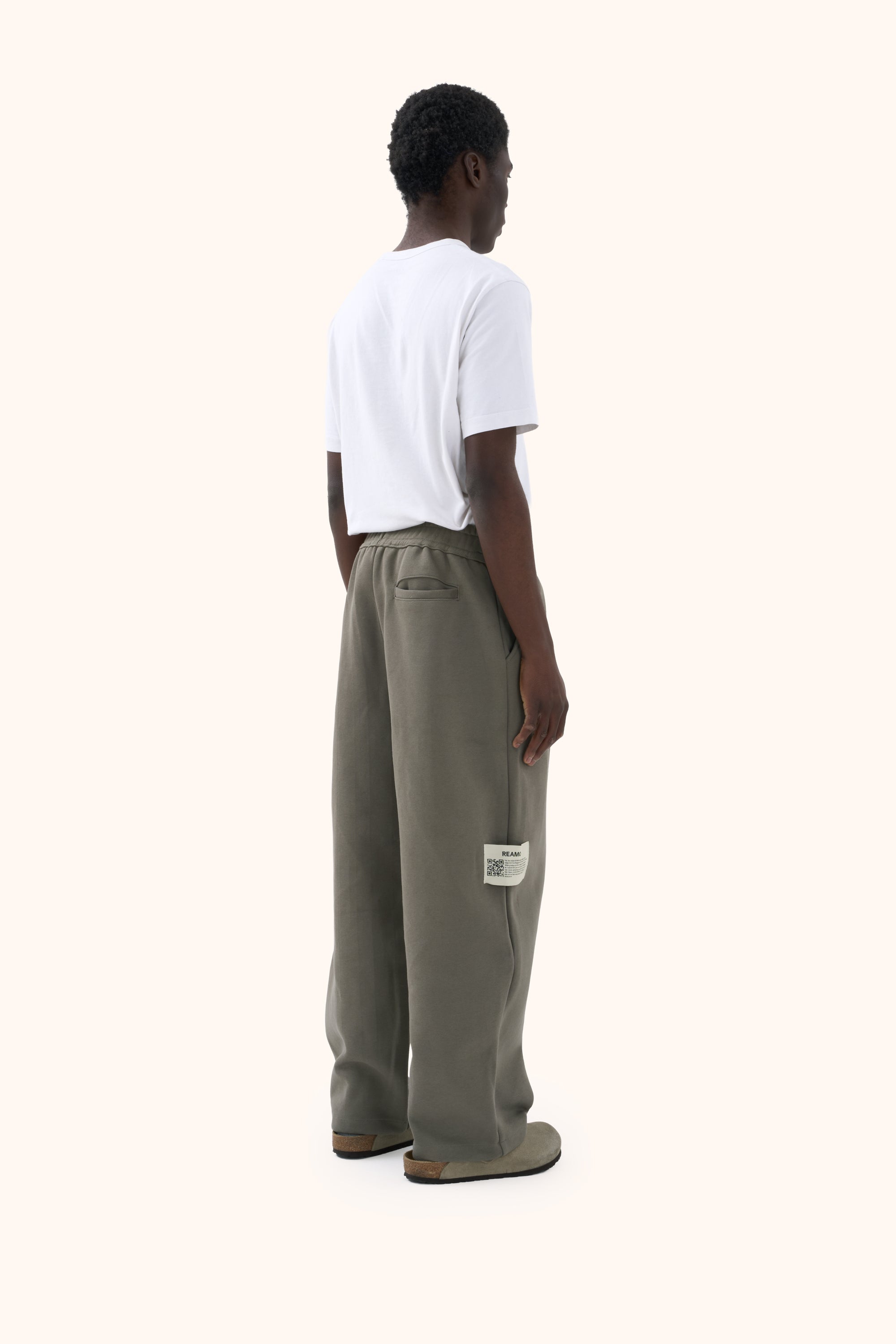 Noon Sage Grey Trousers