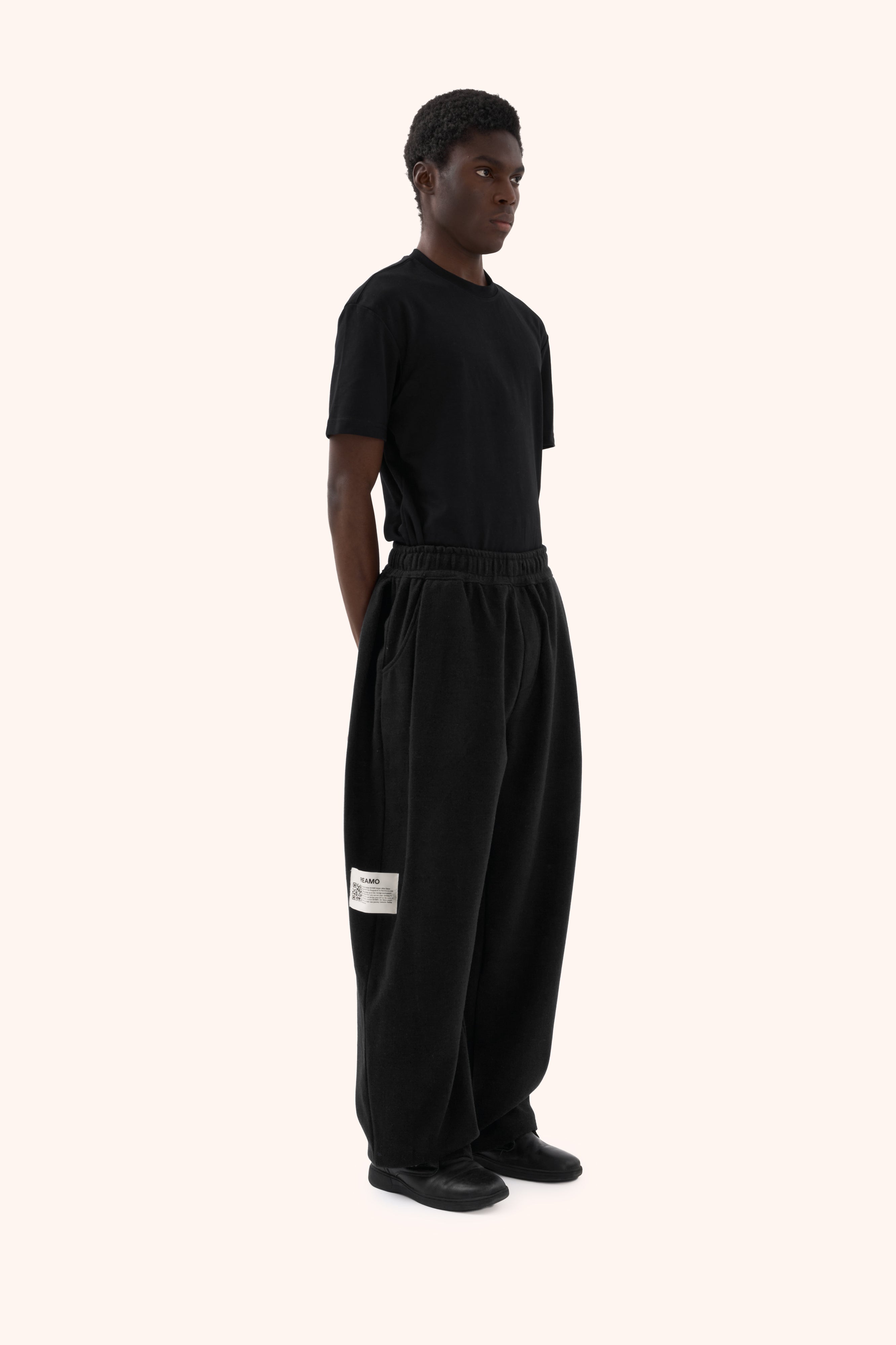 Sha Pleated Midnight Trousers