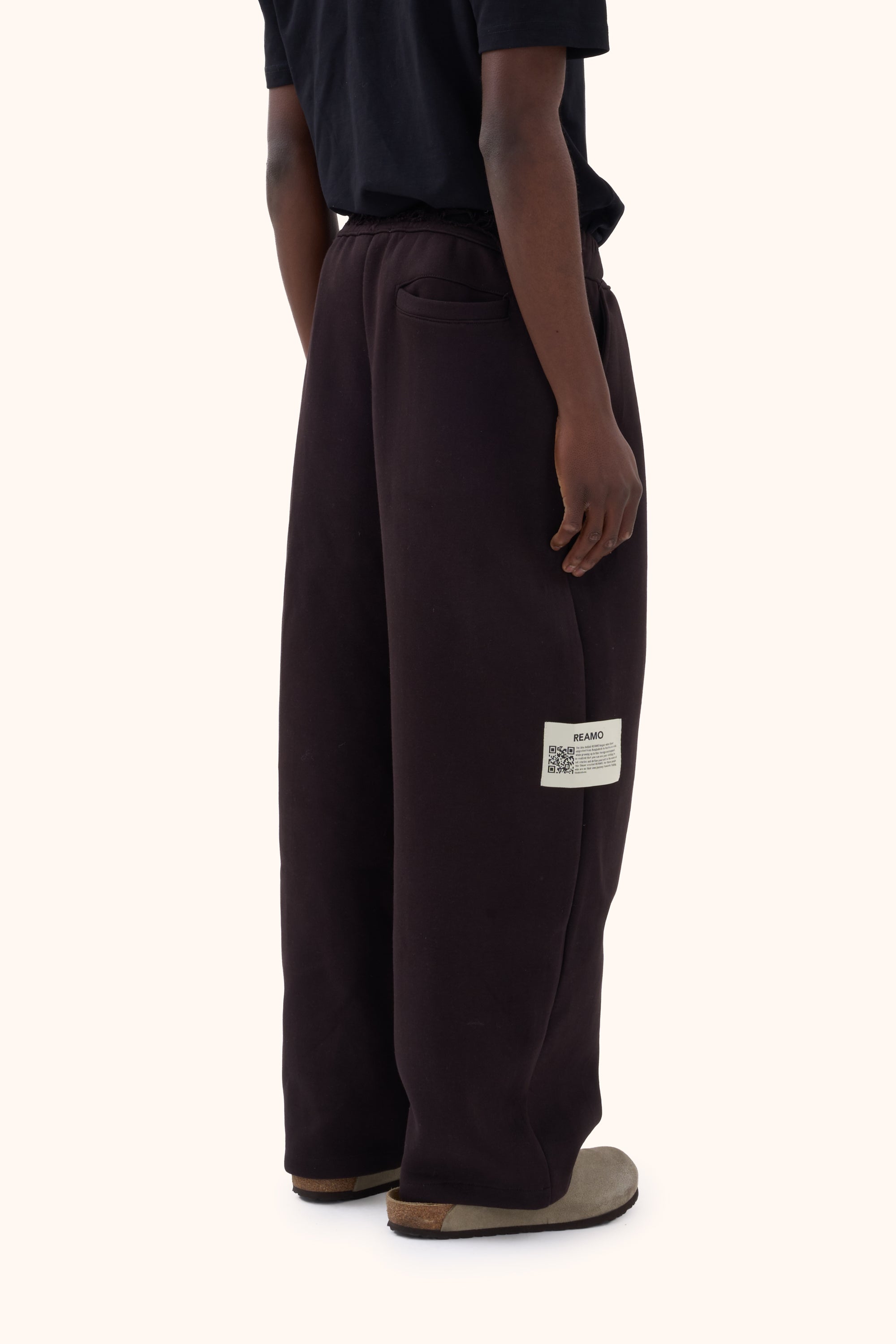Noon Maroon Brown Trousers