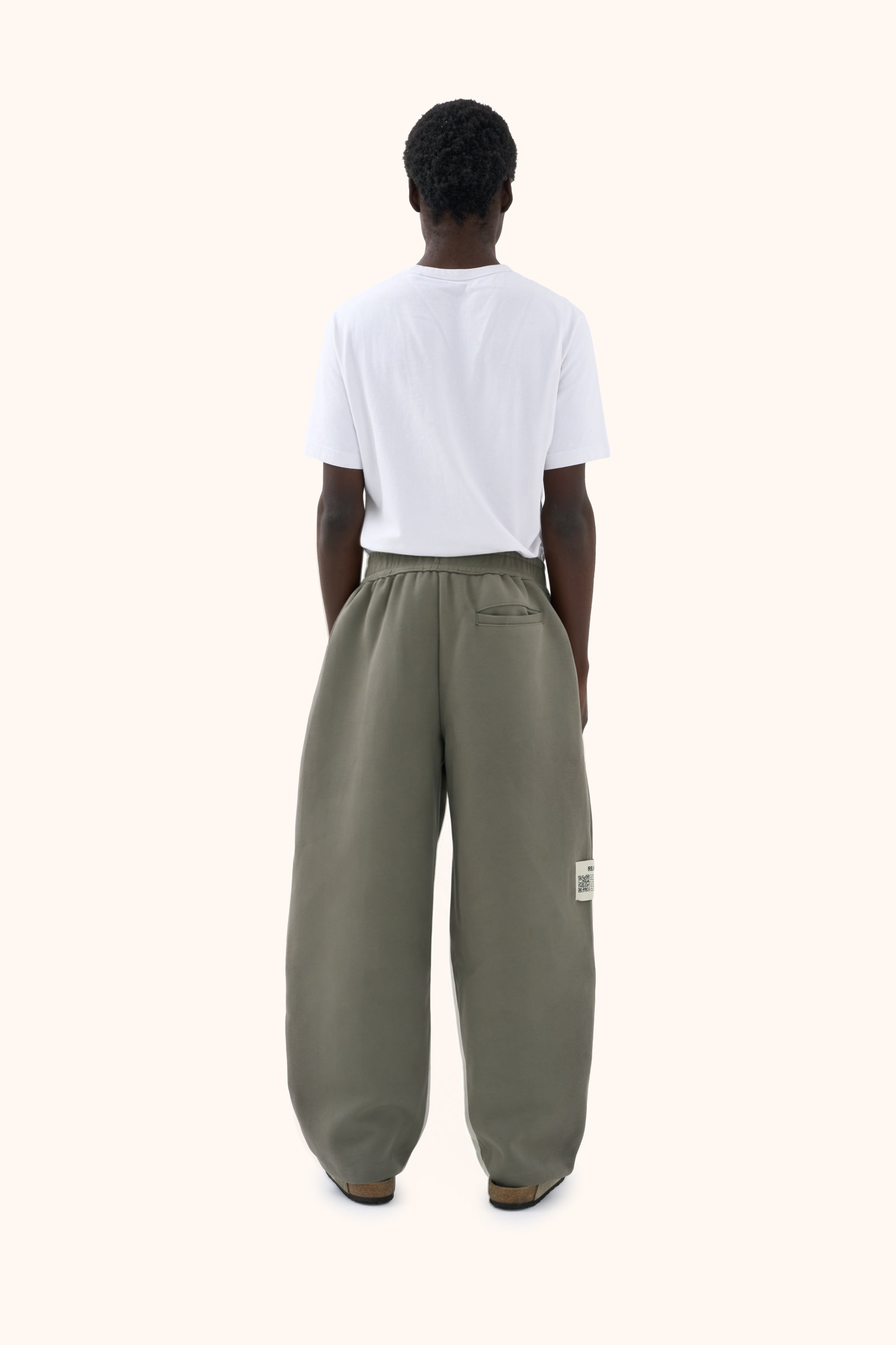 Noon Sage Grey Trousers