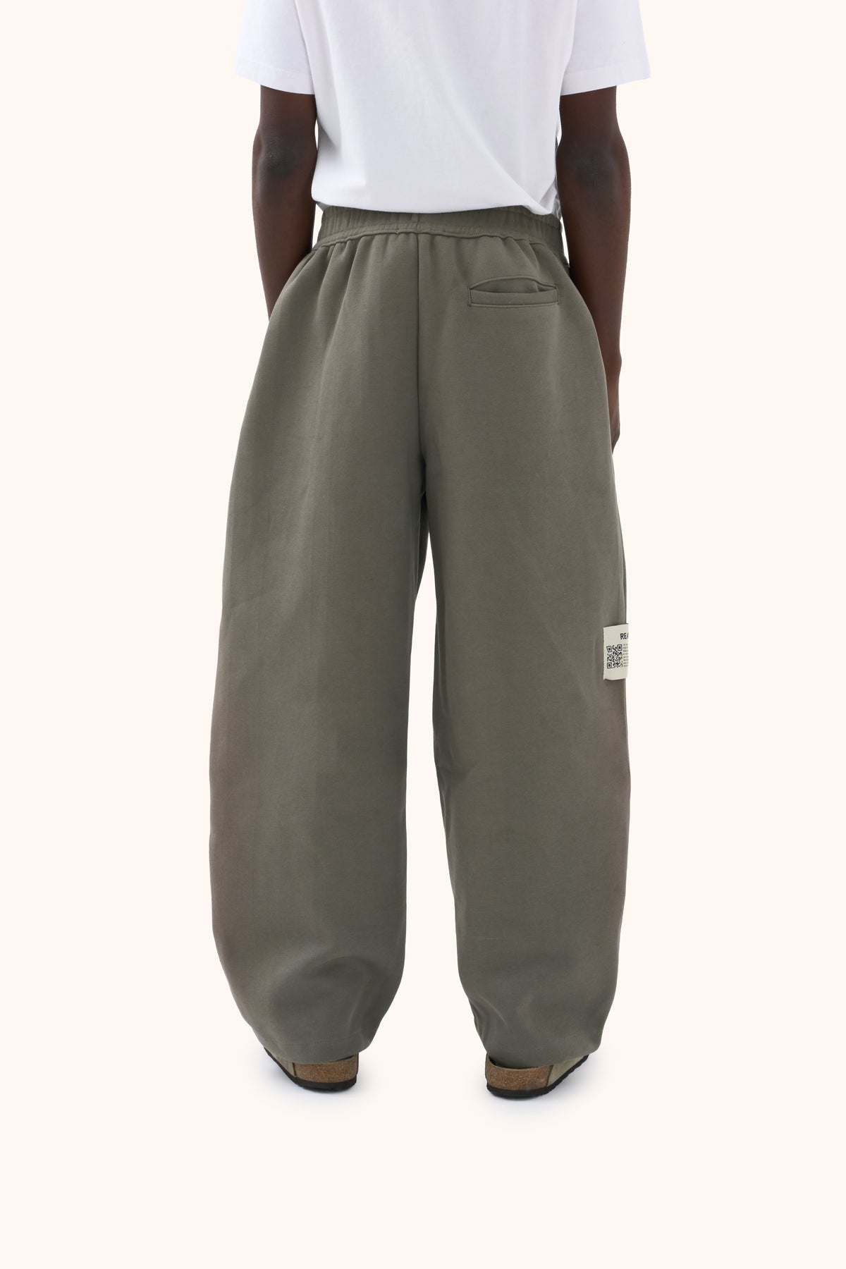 Noon Sage Grey Trousers