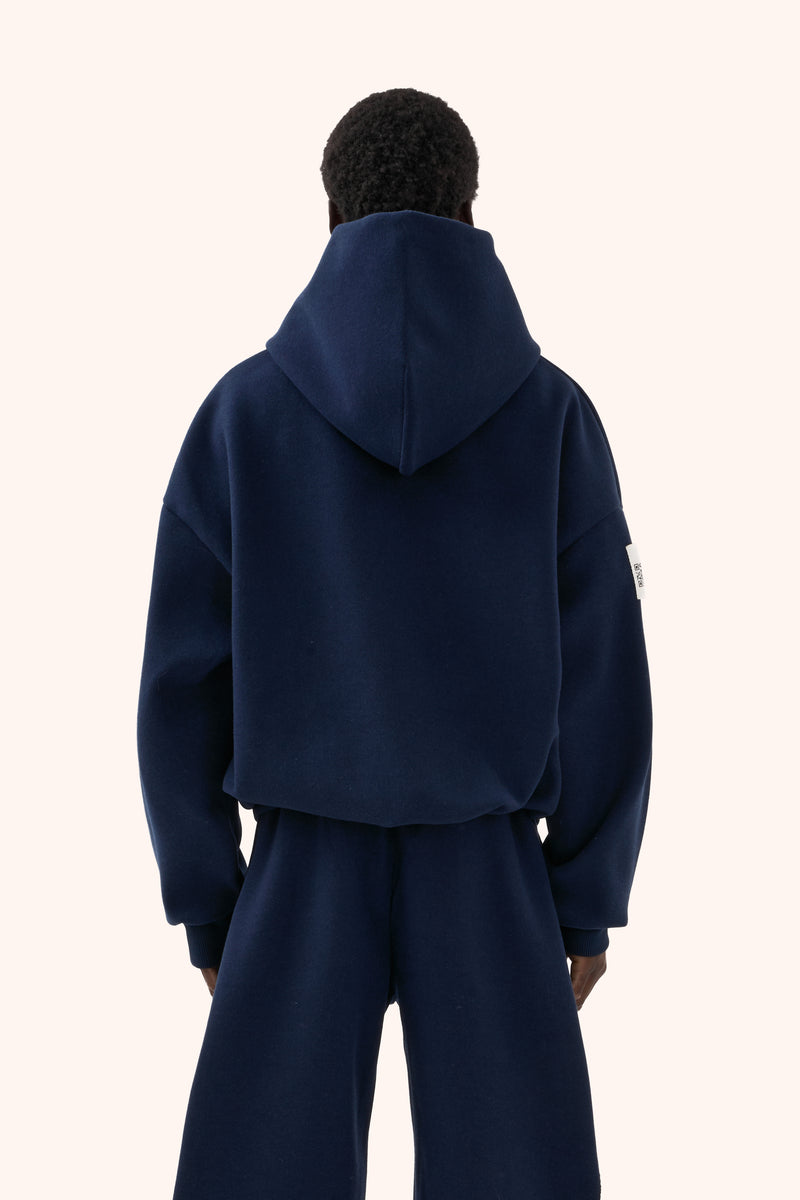 Asha Navy Hoodie – REAMO Vienna, image 8