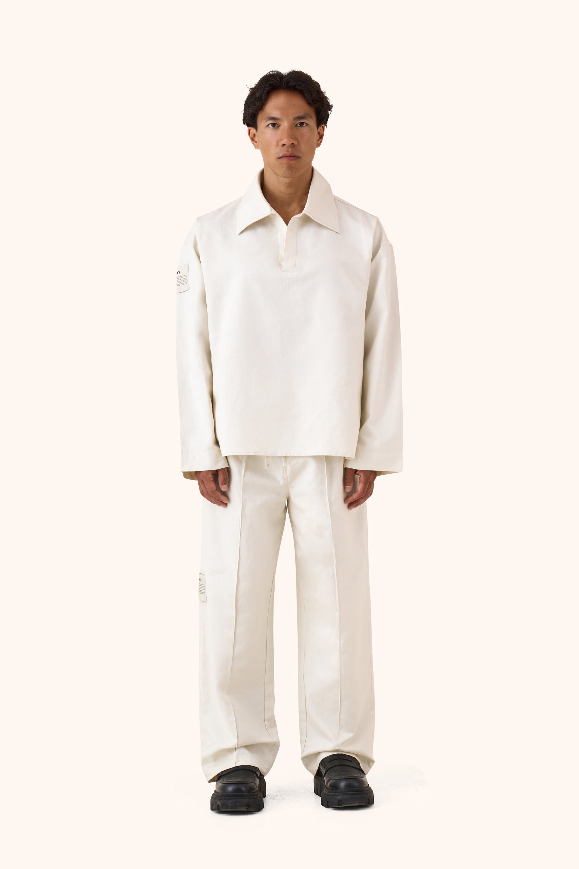 Sha Shell Linen Trousers