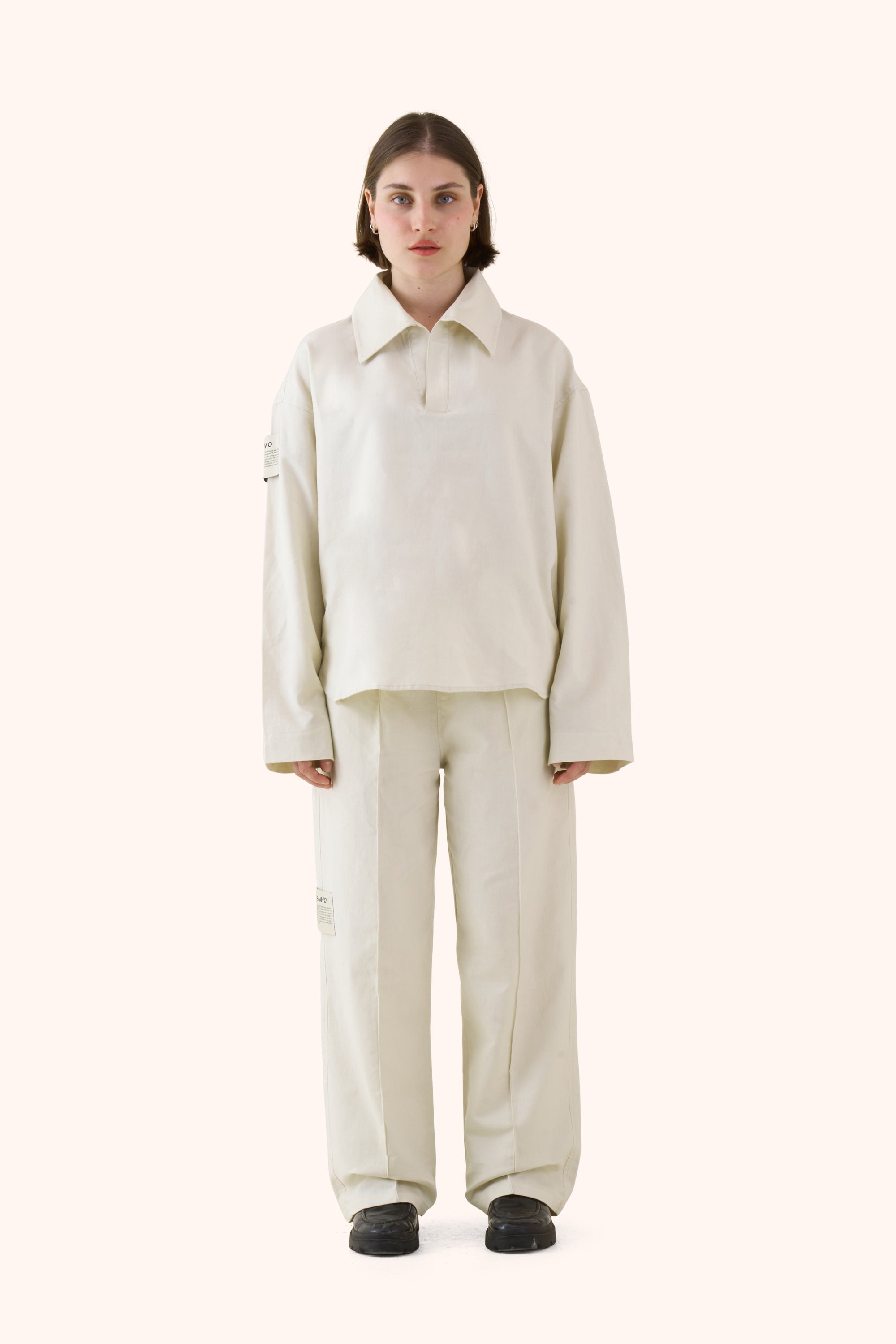 Sha Shell Linen Trousers