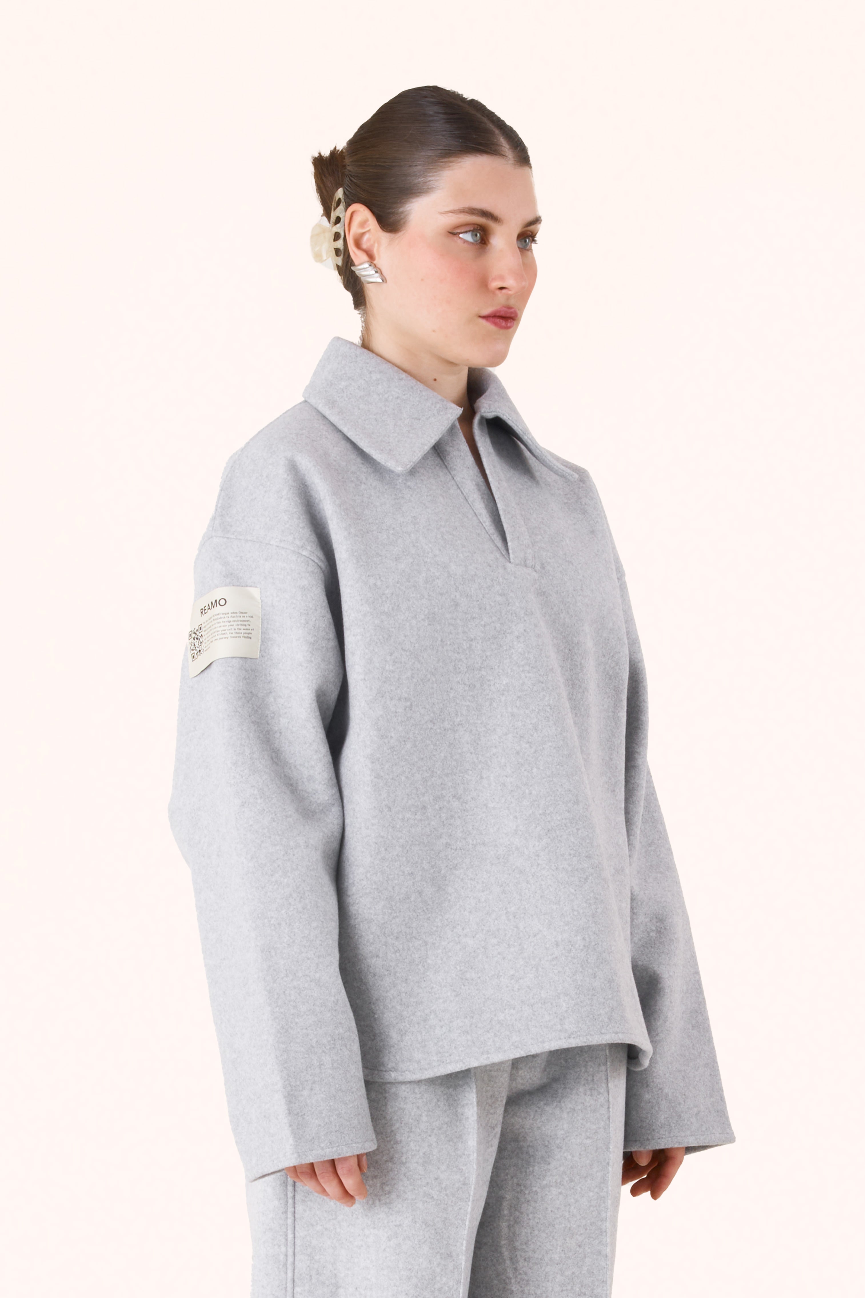 Nara Silver Polo