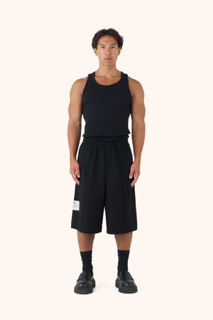 Shula Midnight Linen Jorts