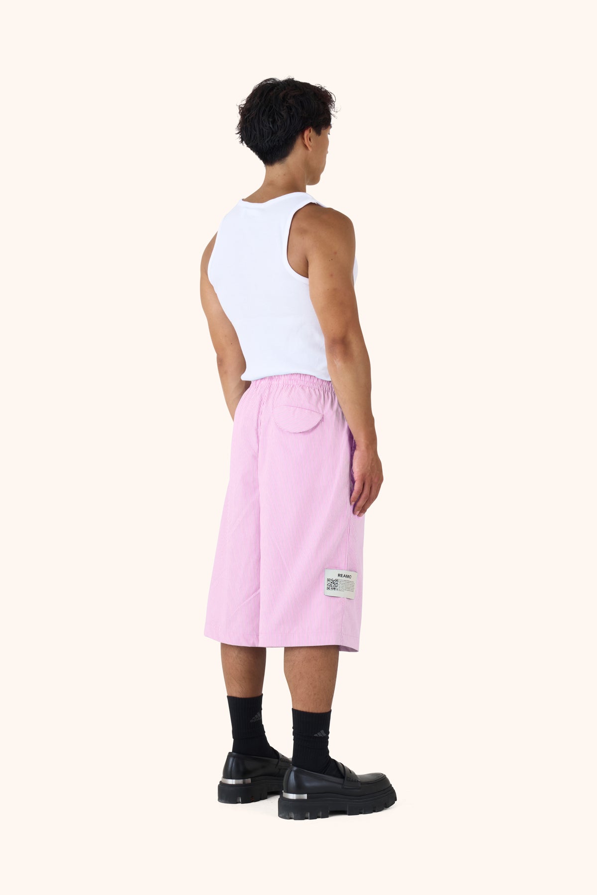 Shula Gum Pinstripe Jorts