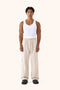 Sha Sandstone Linen Trousers