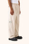 Sha Sandstone Linen Trousers