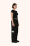 Sha Midnight Linen Trousers