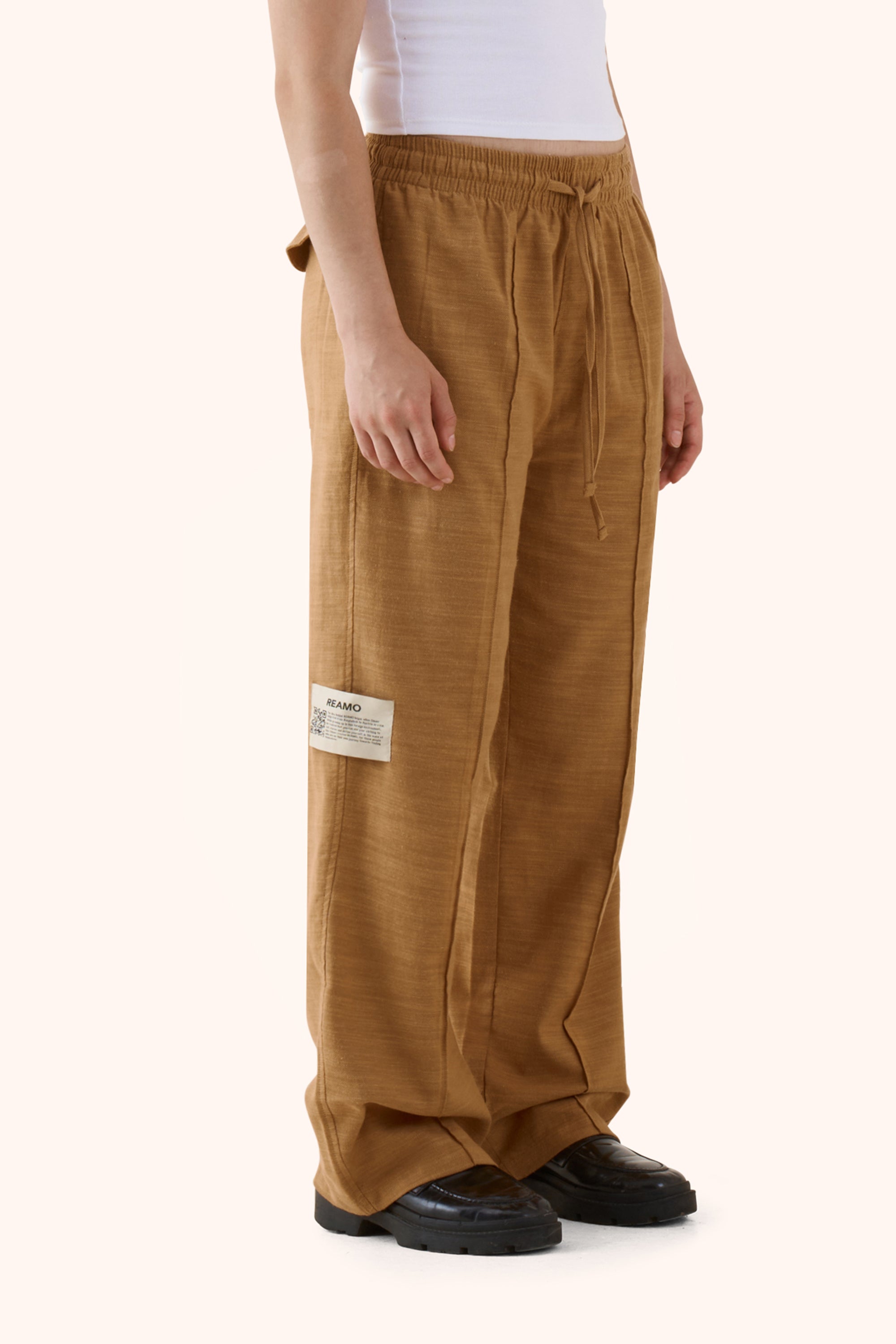 Sha Oak Linen Trousers