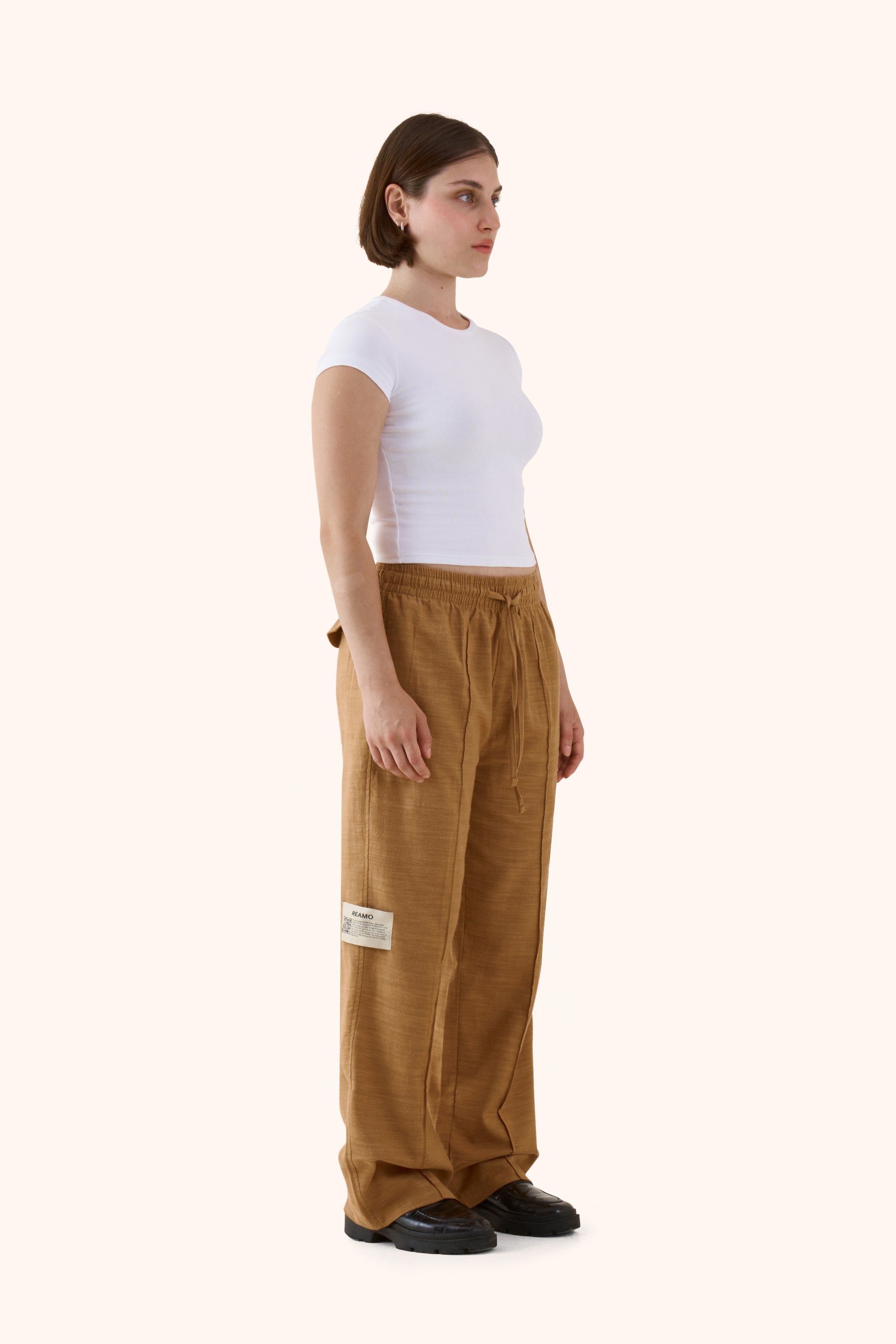 Sha Oak Linen Trousers