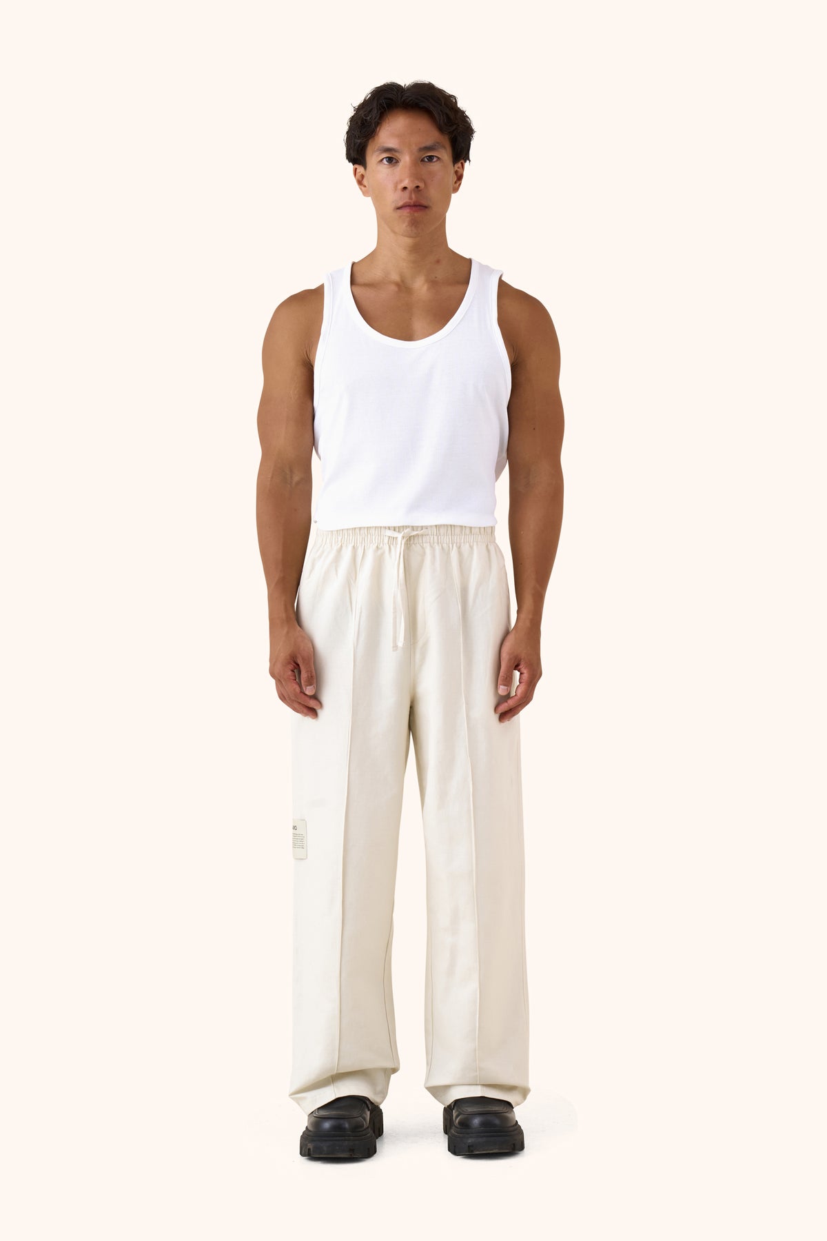 Sha Shell Linen Trousers – REAMO Vienna, image 2