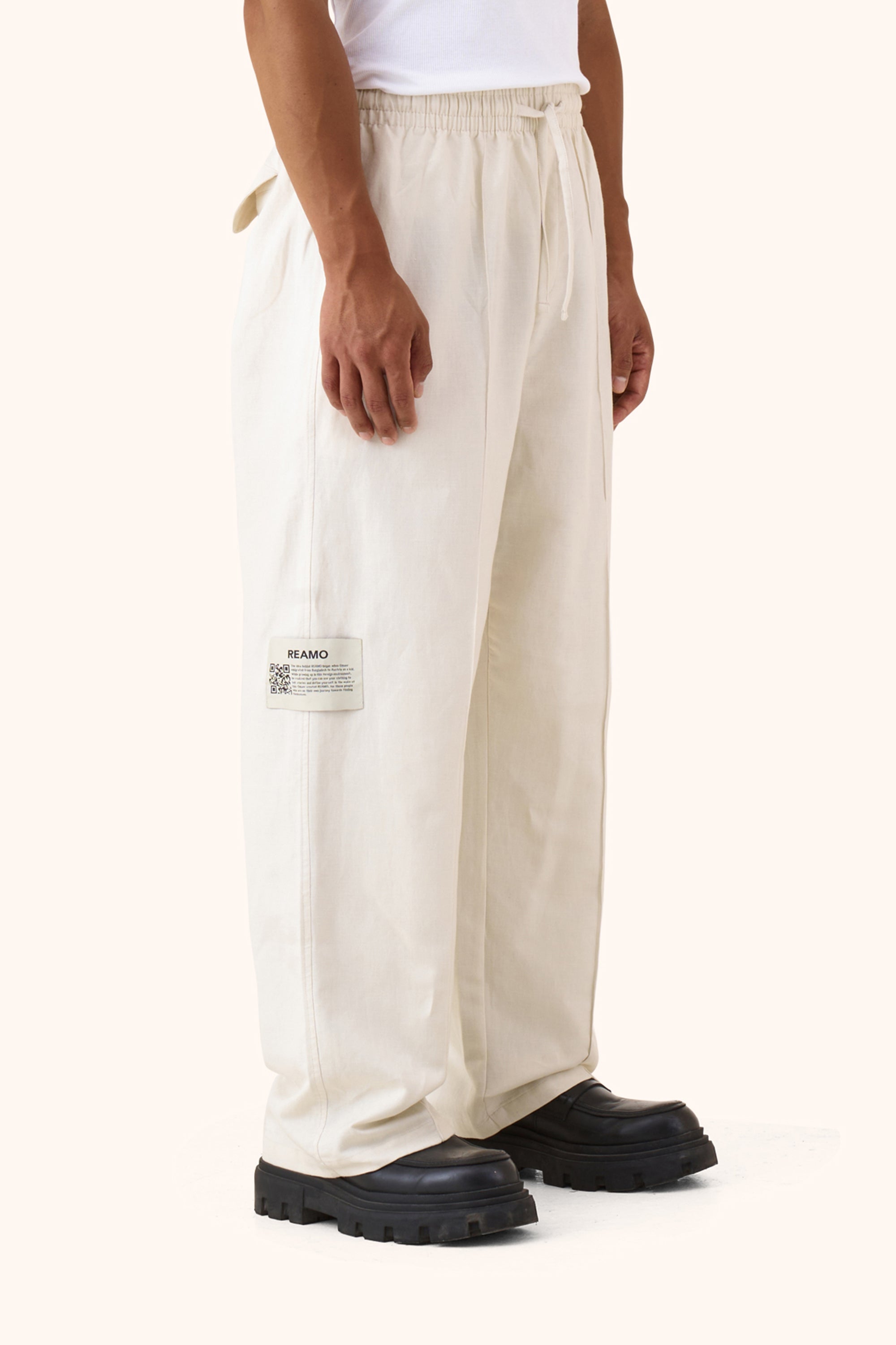 Sha Shell Linen Trousers