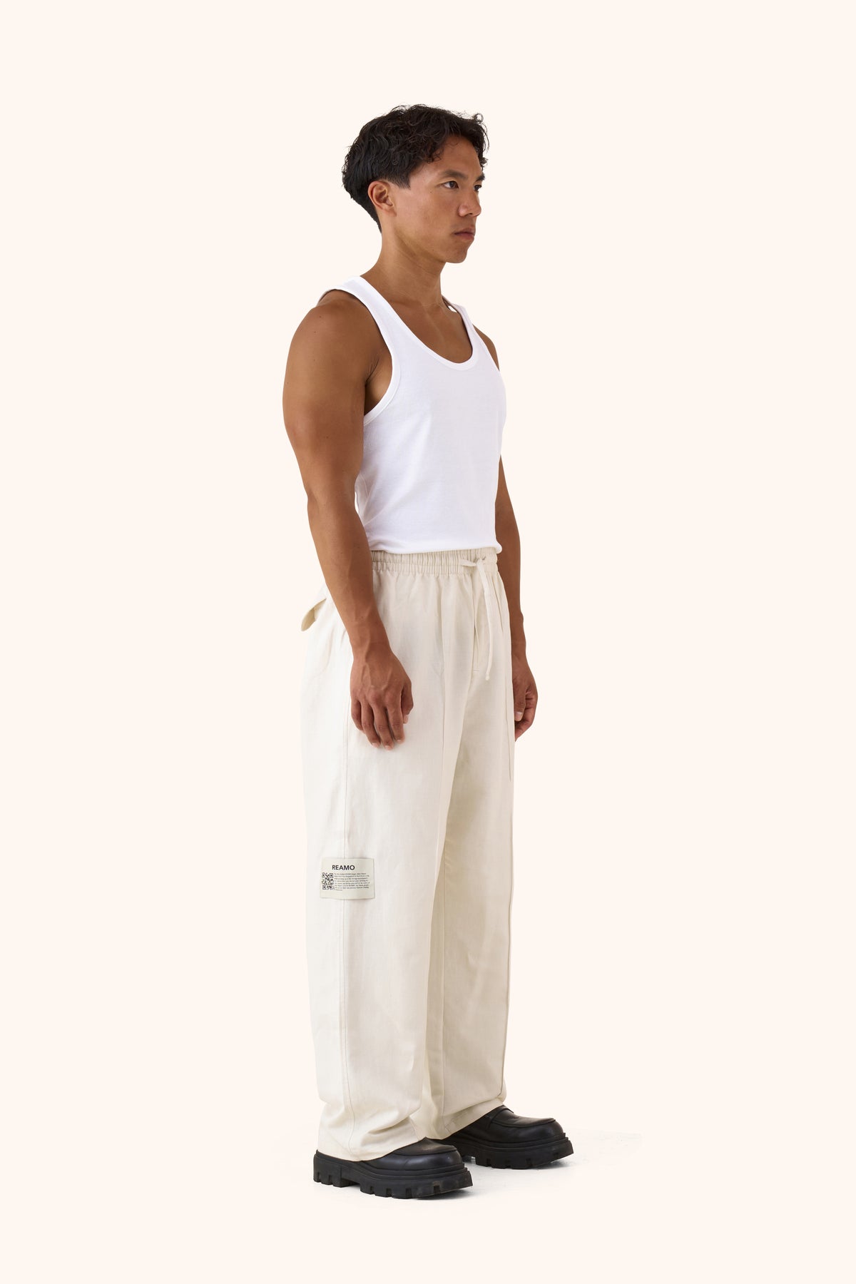 Sha Shell Linen Trousers – REAMO Vienna, image 3