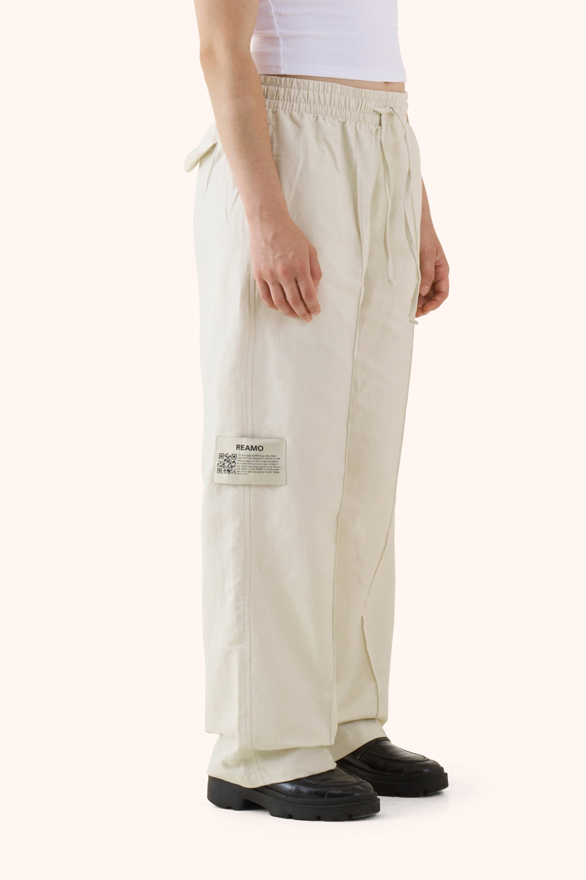 Sha Shell Linen Trousers