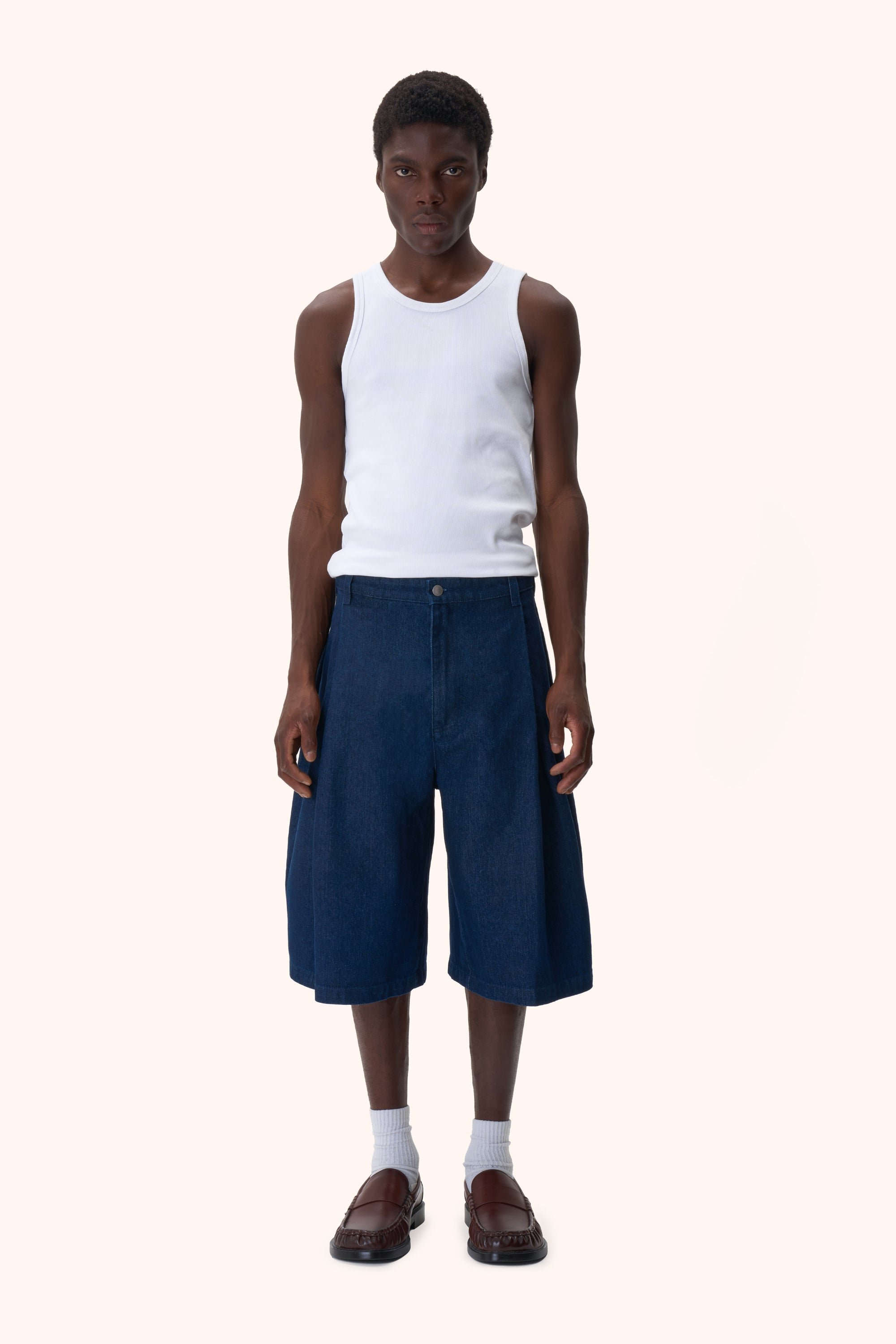 Dua Raw Denim Shorts