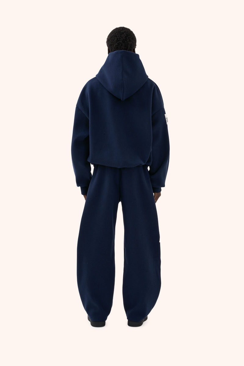 Asha Navy Hoodie – REAMO Vienna, image 4