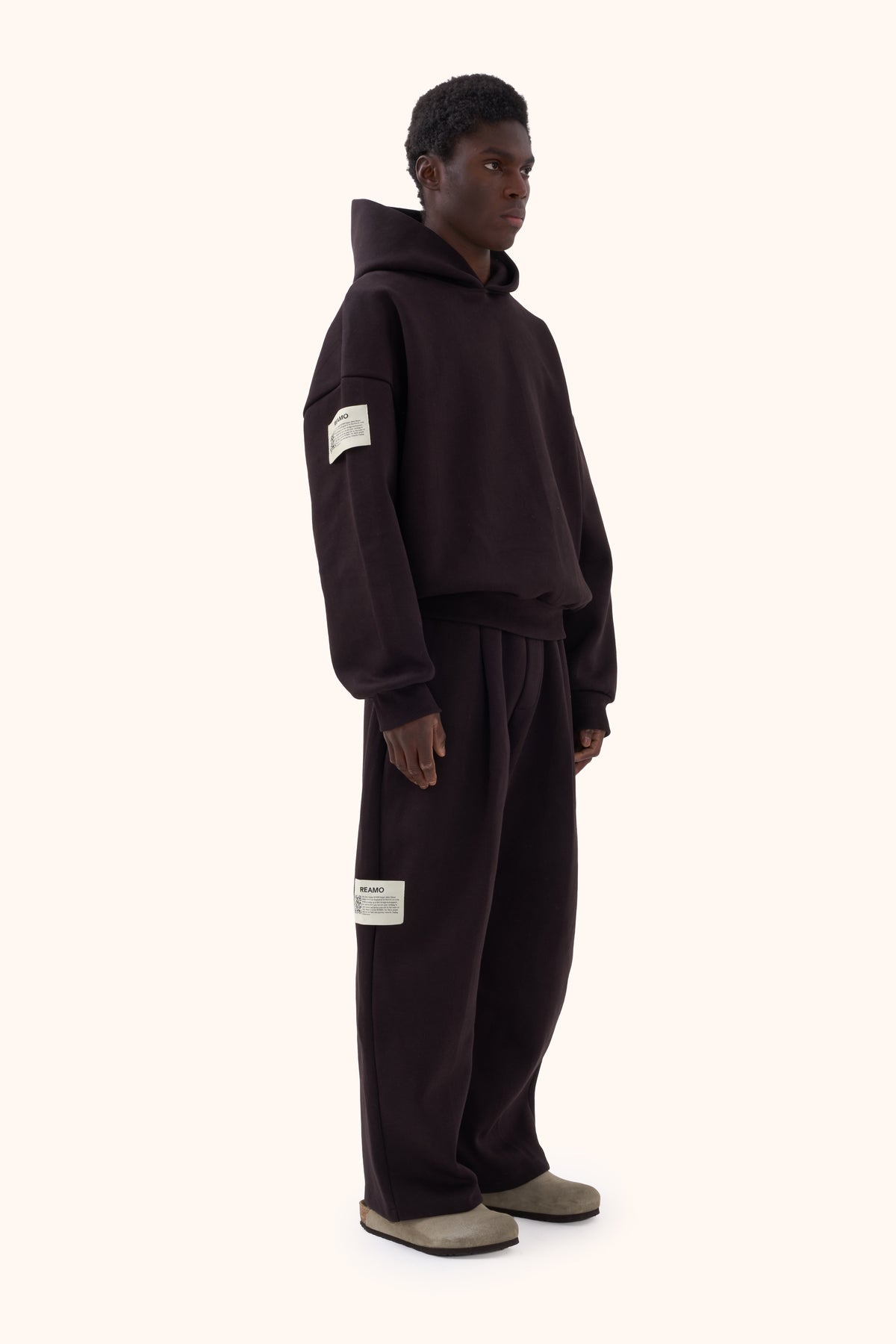 Asha Maroon Brown Hoodie V2
