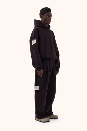 Asha Maroon Brown Hoodie V2