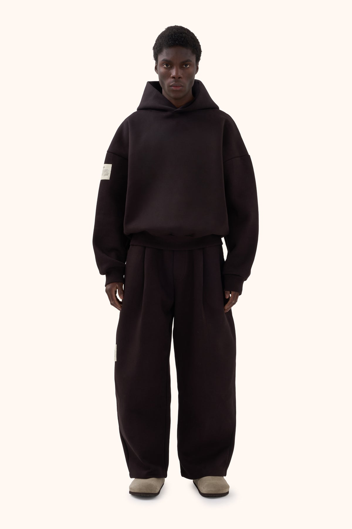 Noon Maroon Brown Trousers